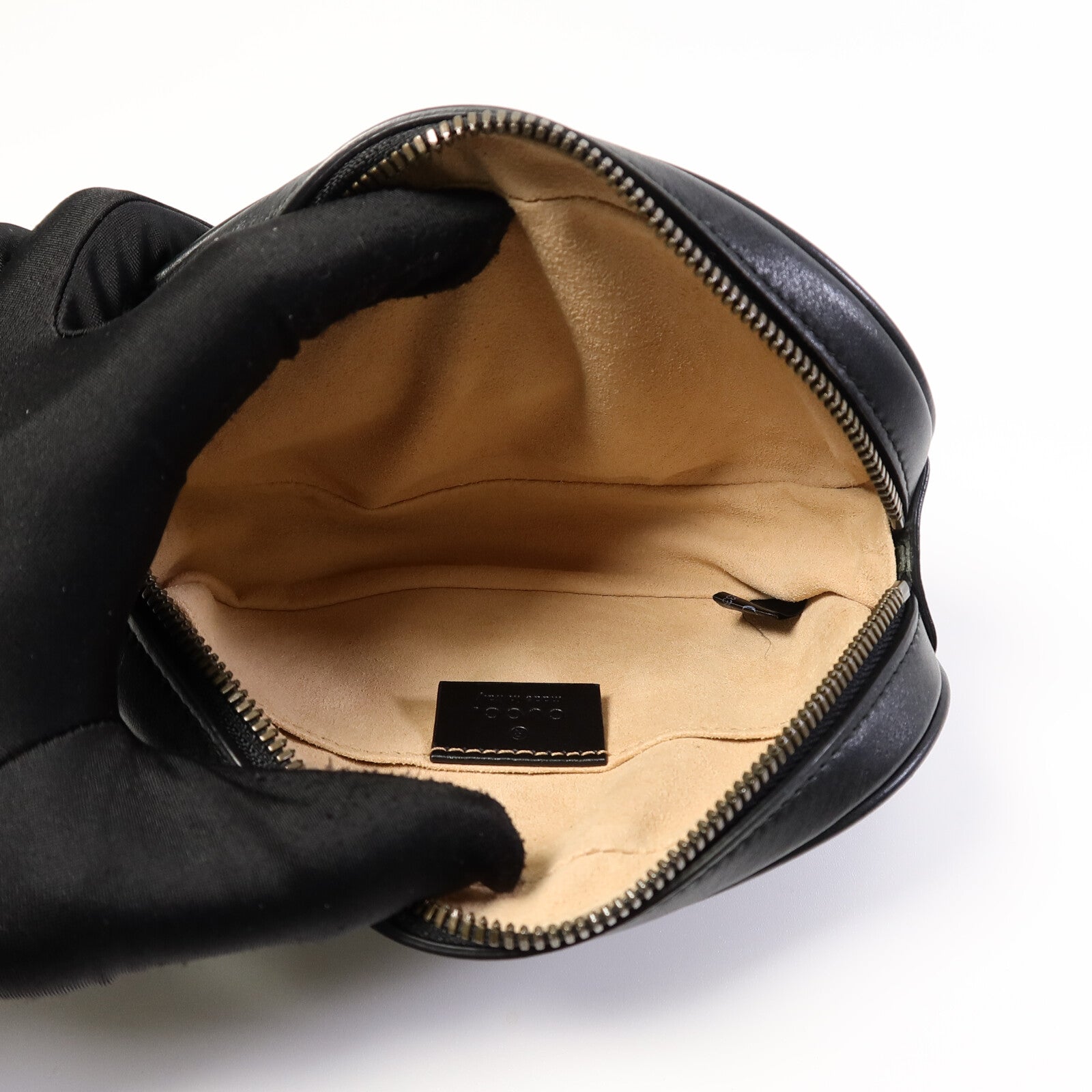 GUCCI 牛皮皮革GG Marmont Waist Bag肩背袋