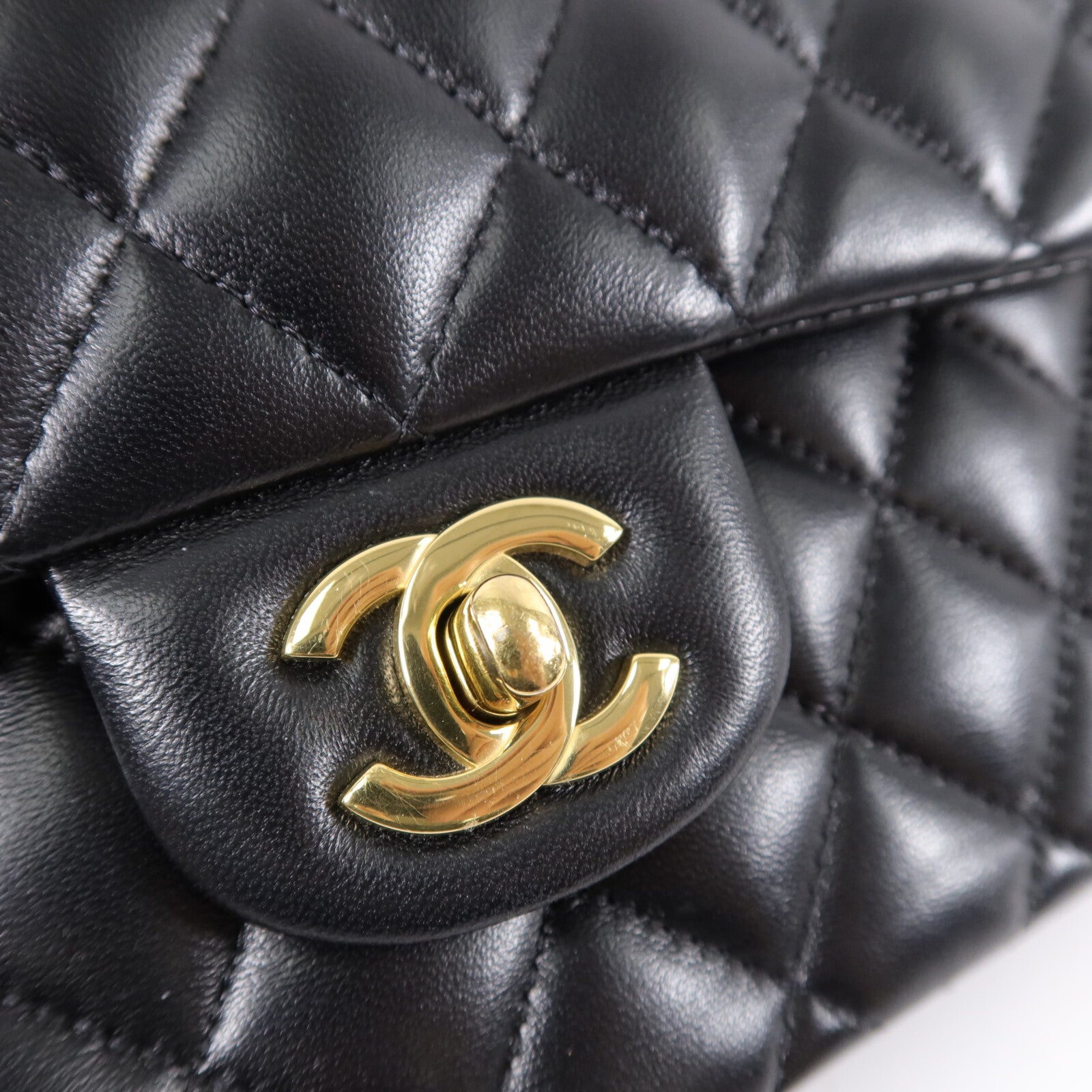 CHANEL 羊皮皮革Classic 23鏈帶肩背袋