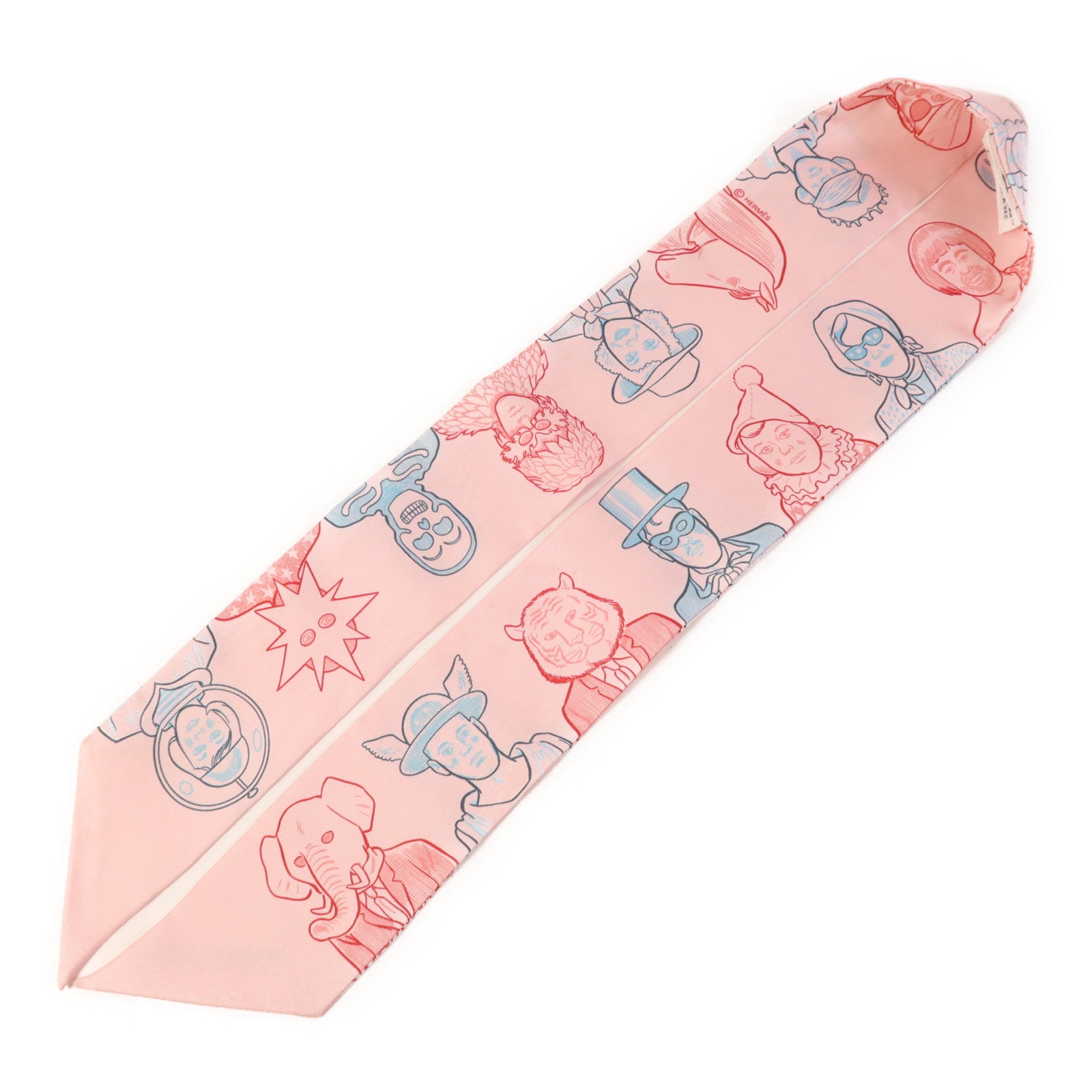 HERMES 絲質Twilly絲巾