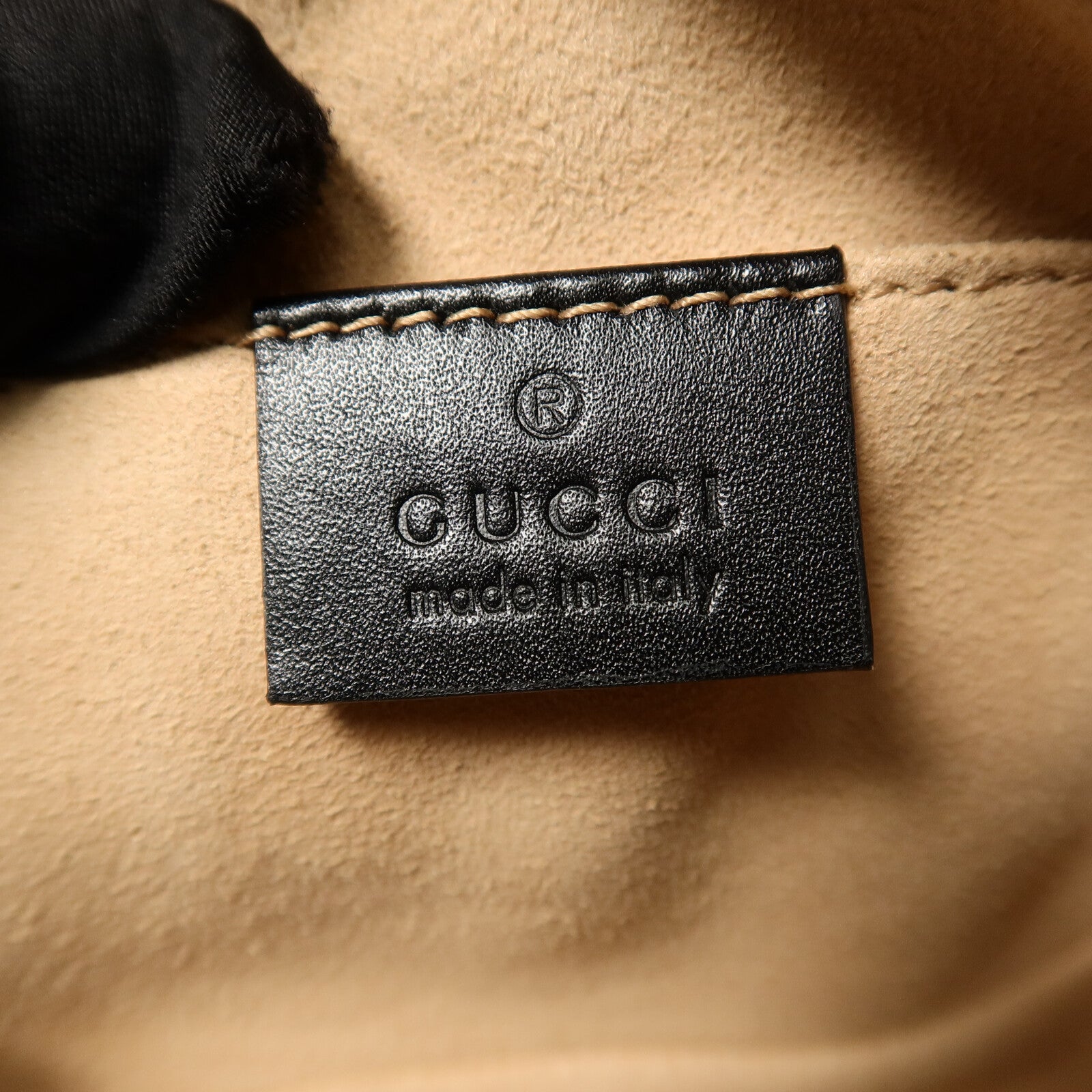 GUCCI 牛皮皮革GG Marmont Waist Bag肩背袋