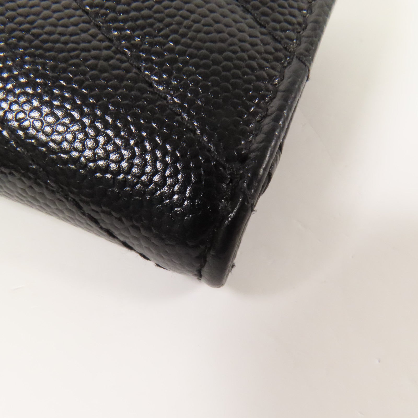 SAINT LAURENT 牛皮皮革Card Case金扣卡片套