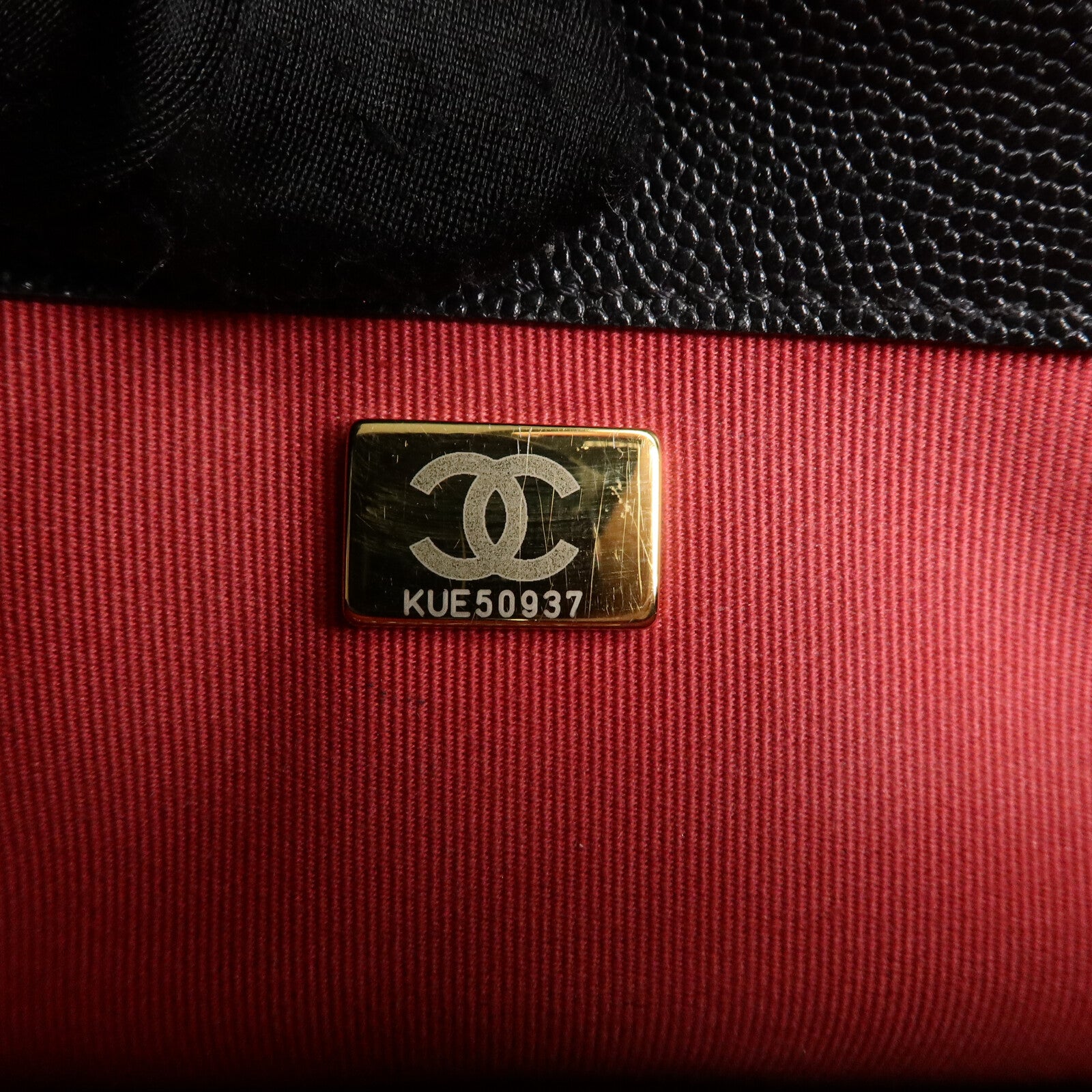 CHANEL 牛皮皮革Carry Bag手挽肩背兩用袋