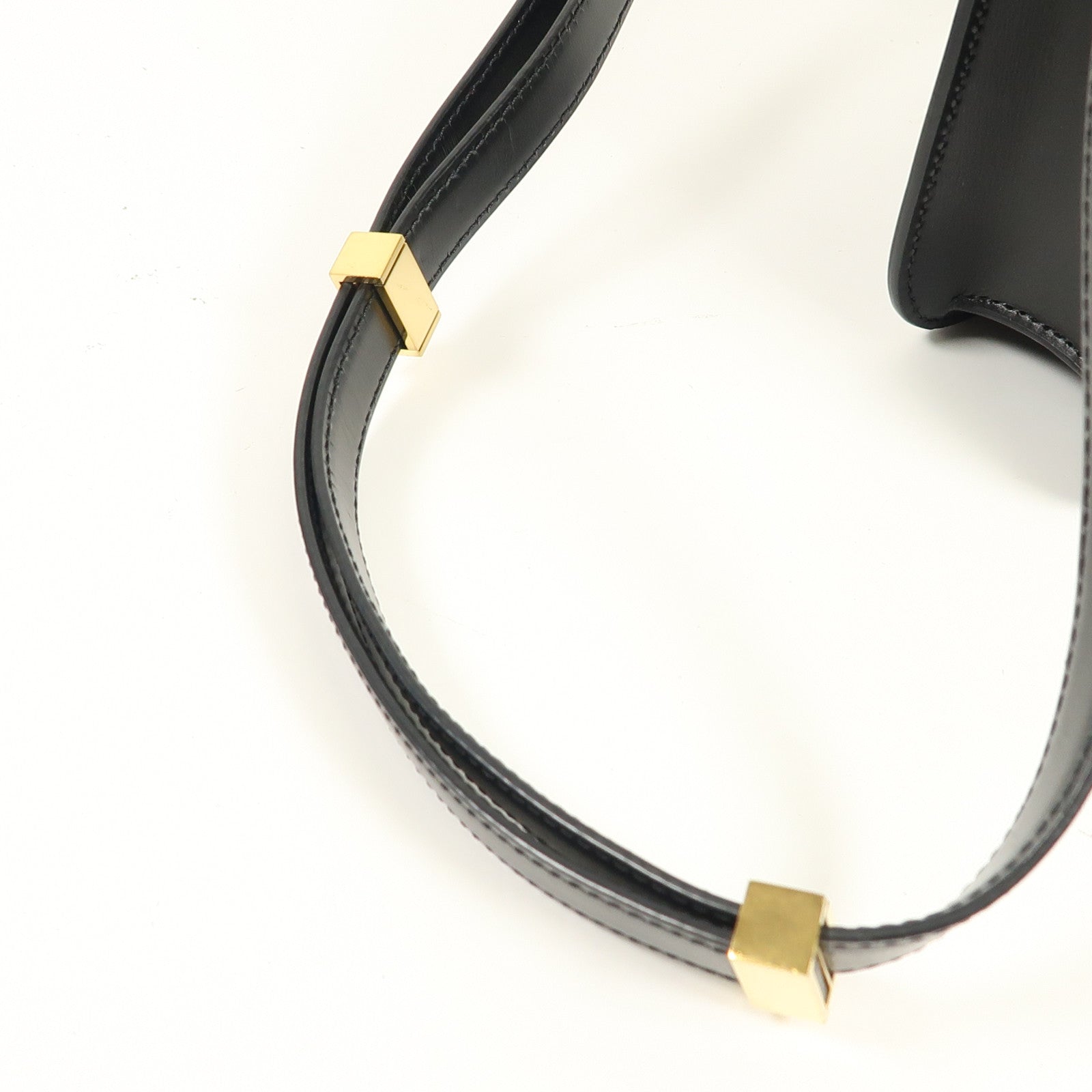 CELINE 牛皮皮革Celine Box Small金扣肩背袋