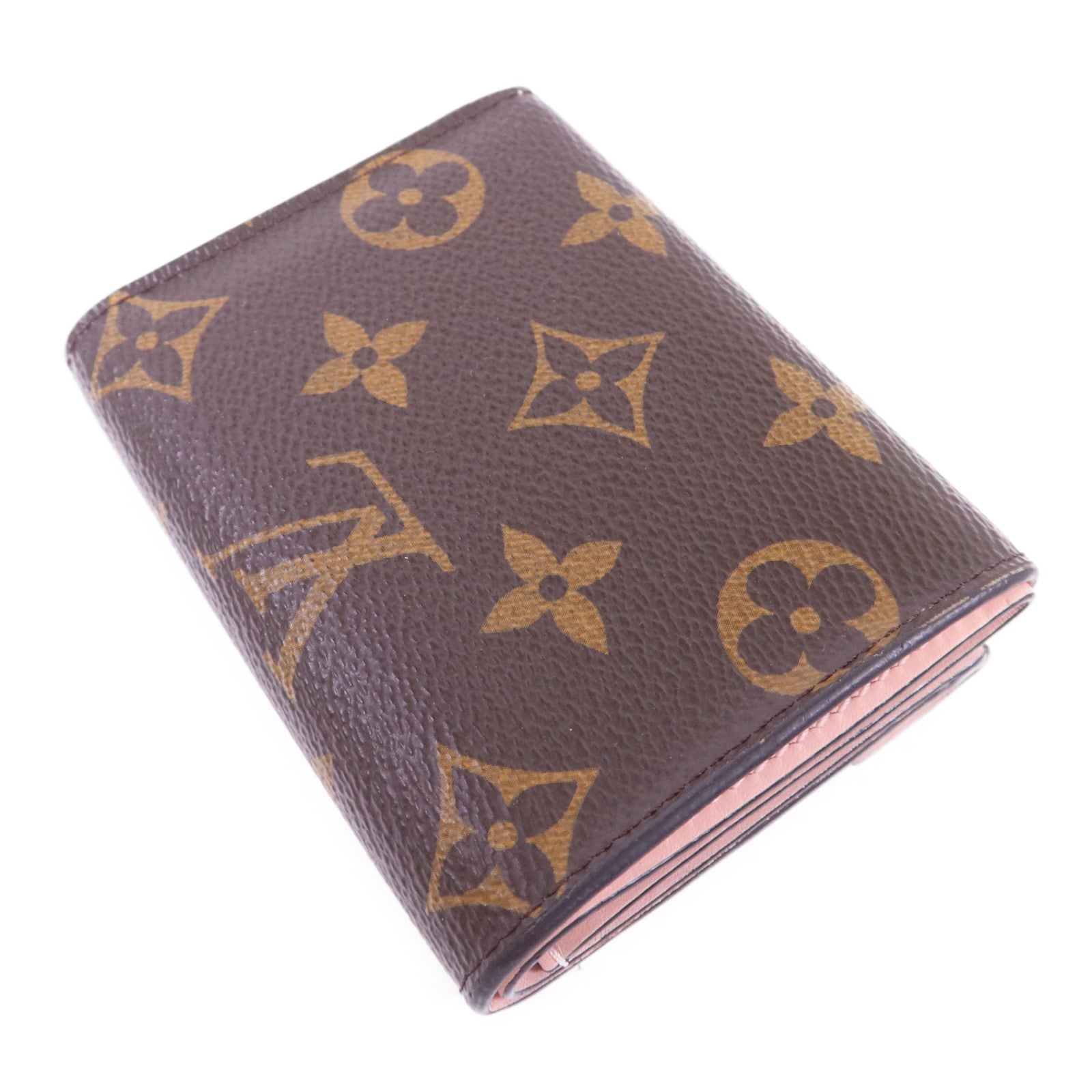 LOUIS VUITTON Monogram Celeste Trifold Wallet金扣錢包