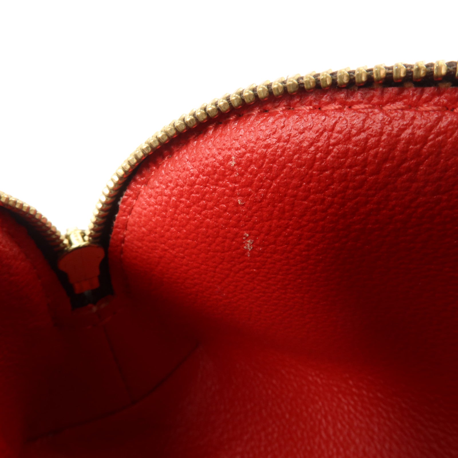LOUIS VUITTON Damier Make Up Bag PM金扣化妝袋