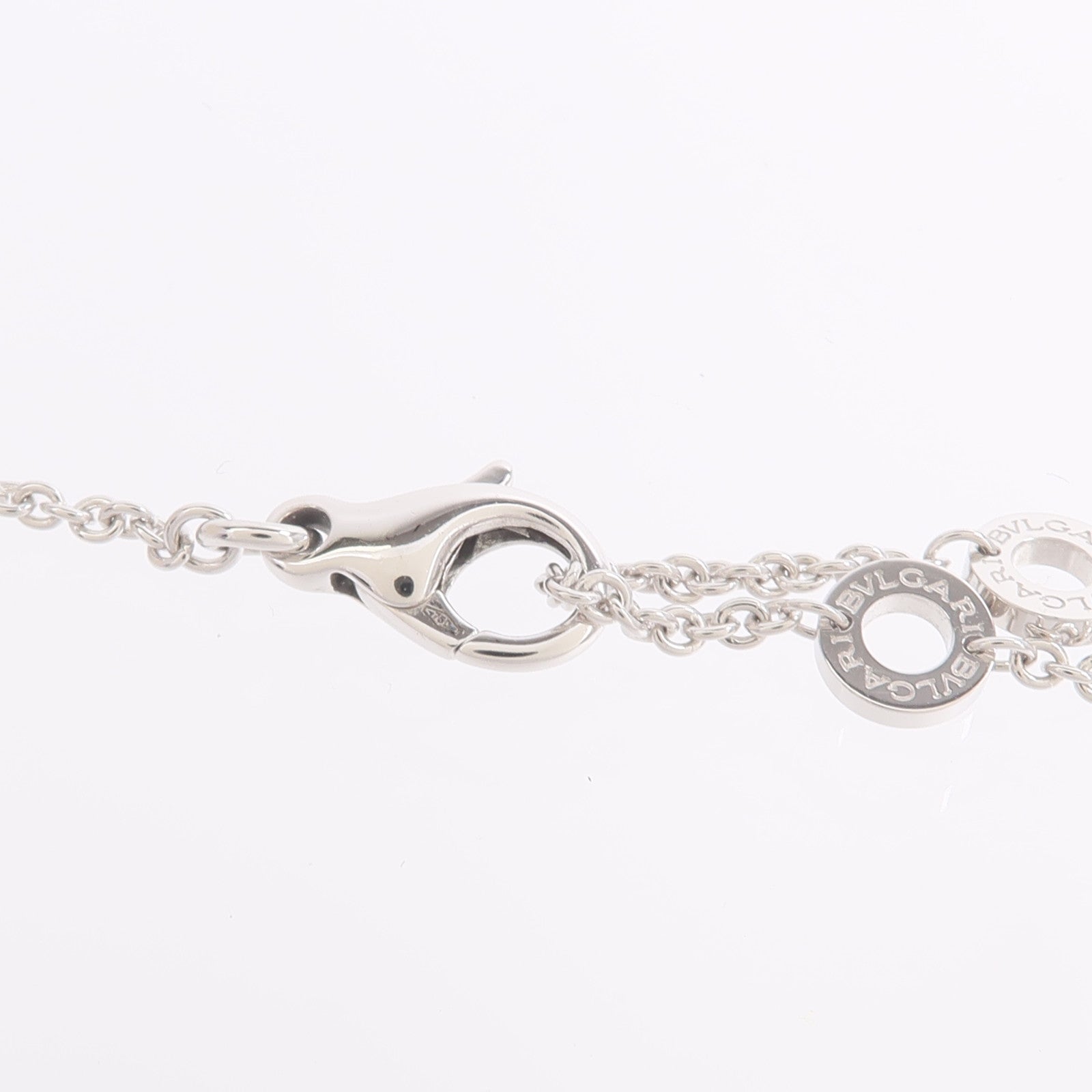 BVLGARI 18K白金B-zero1 Necklace鑽石項鍊