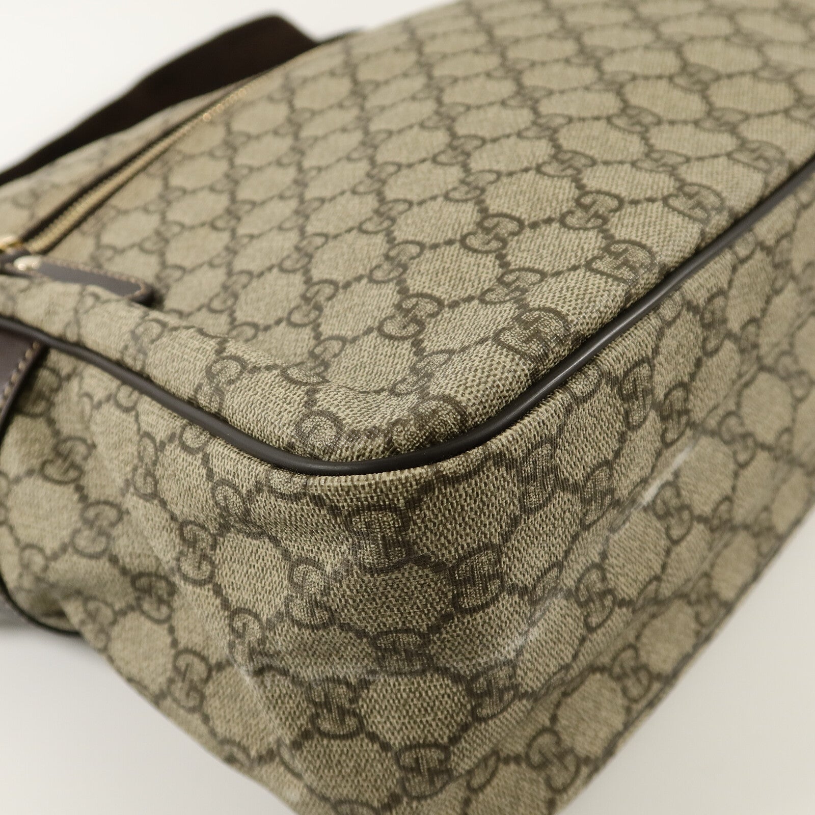 GUCCI 塗層帆布Messenger Bag肩背袋