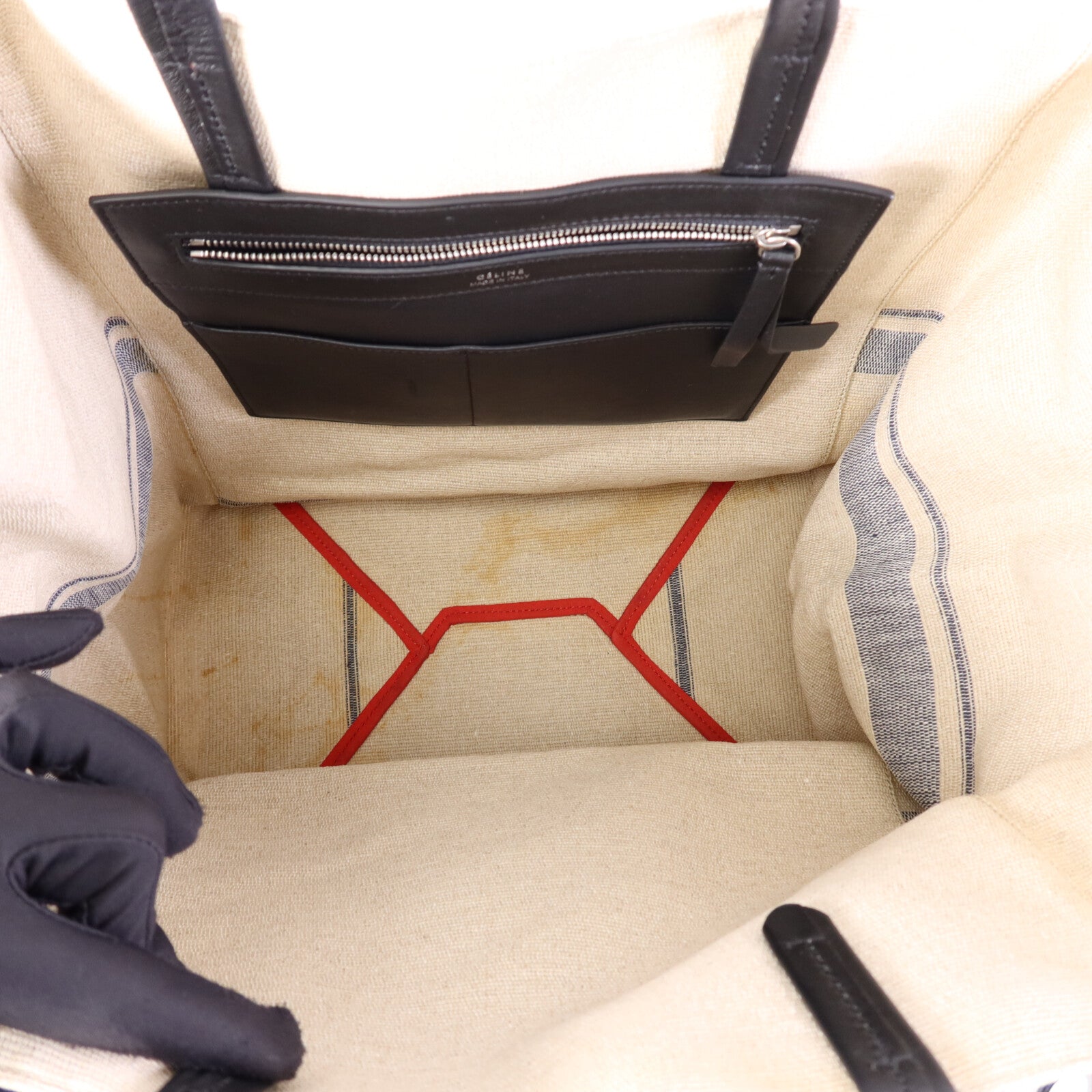 CELINE 帆布Shoulder Bag肩背袋