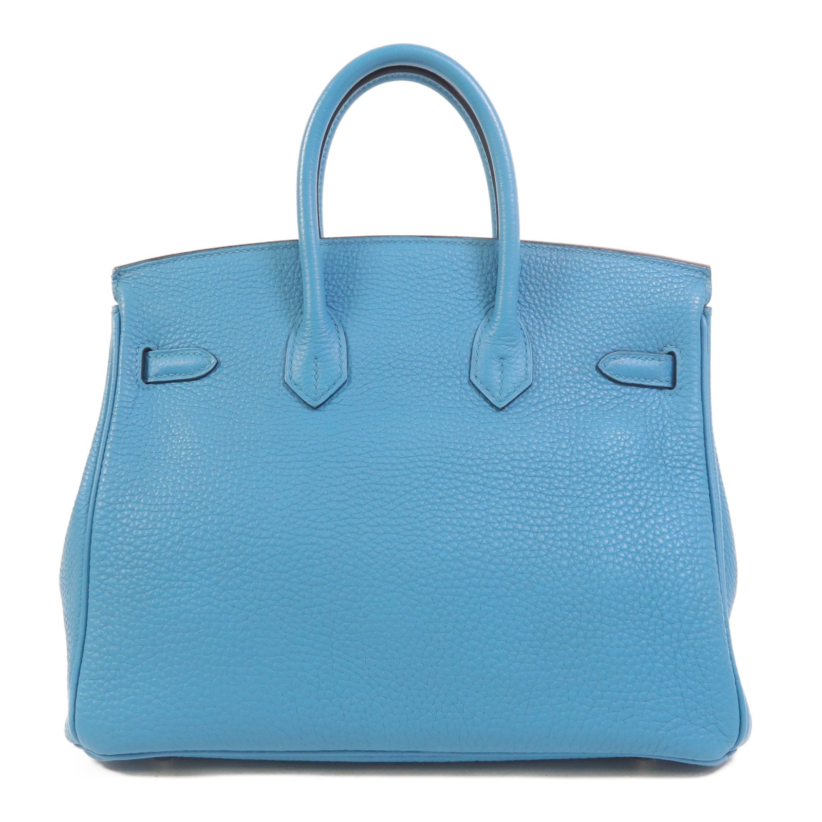 HERMES Togo皮革Birkin 25手挽袋Turquoise