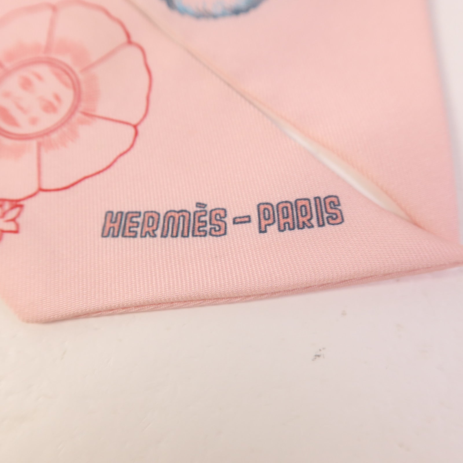 HERMES 絲質Twilly絲巾