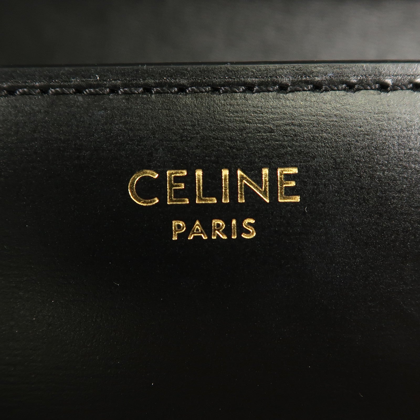 CELINE 牛皮皮革Celine Box Small金扣肩背袋