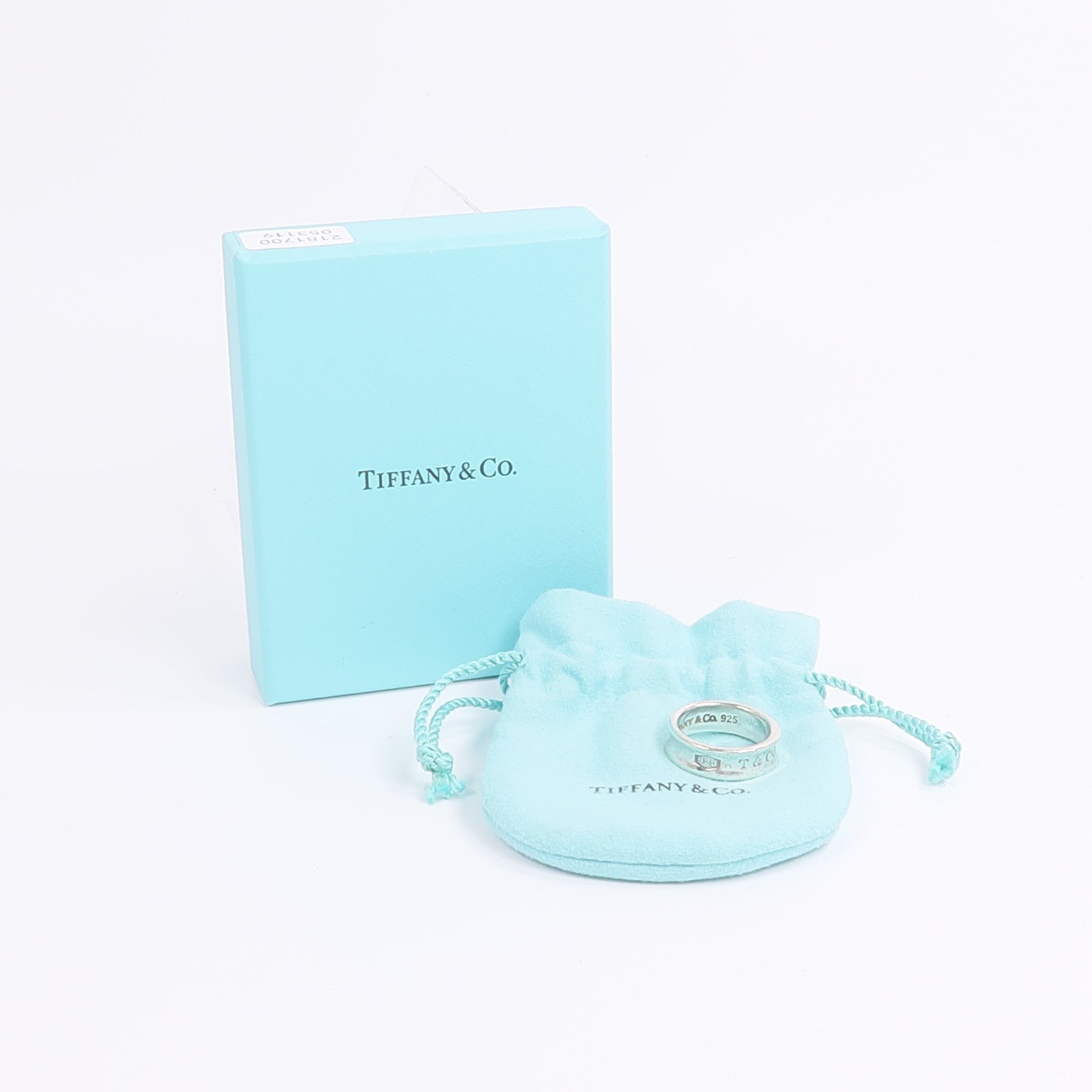 TIFFANY＆CO 925純銀1837 Ring戒指