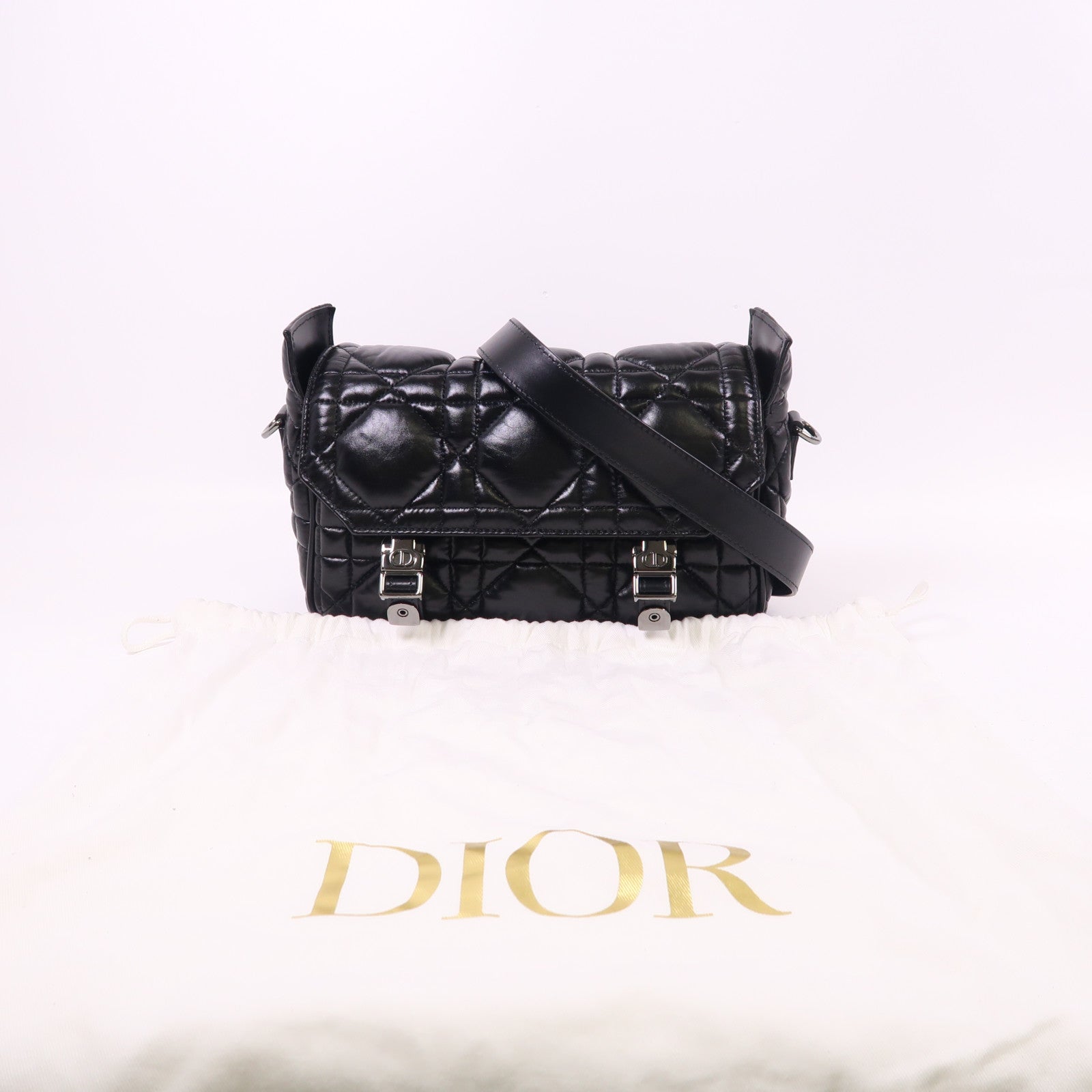 Dior 牛皮皮革Diorcamp Bag肩背袋