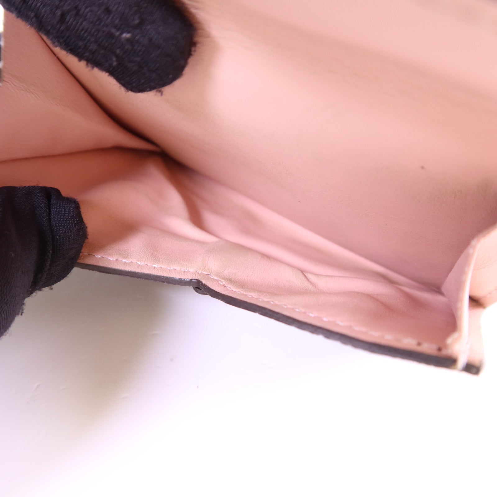 LOUIS VUITTON Monogram Celeste Trifold Wallet金扣錢包