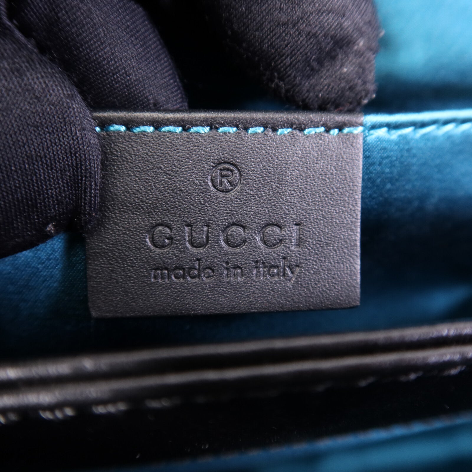 GUCCI 麂皮皮革Ophidia GG金扣鏈帶肩背袋