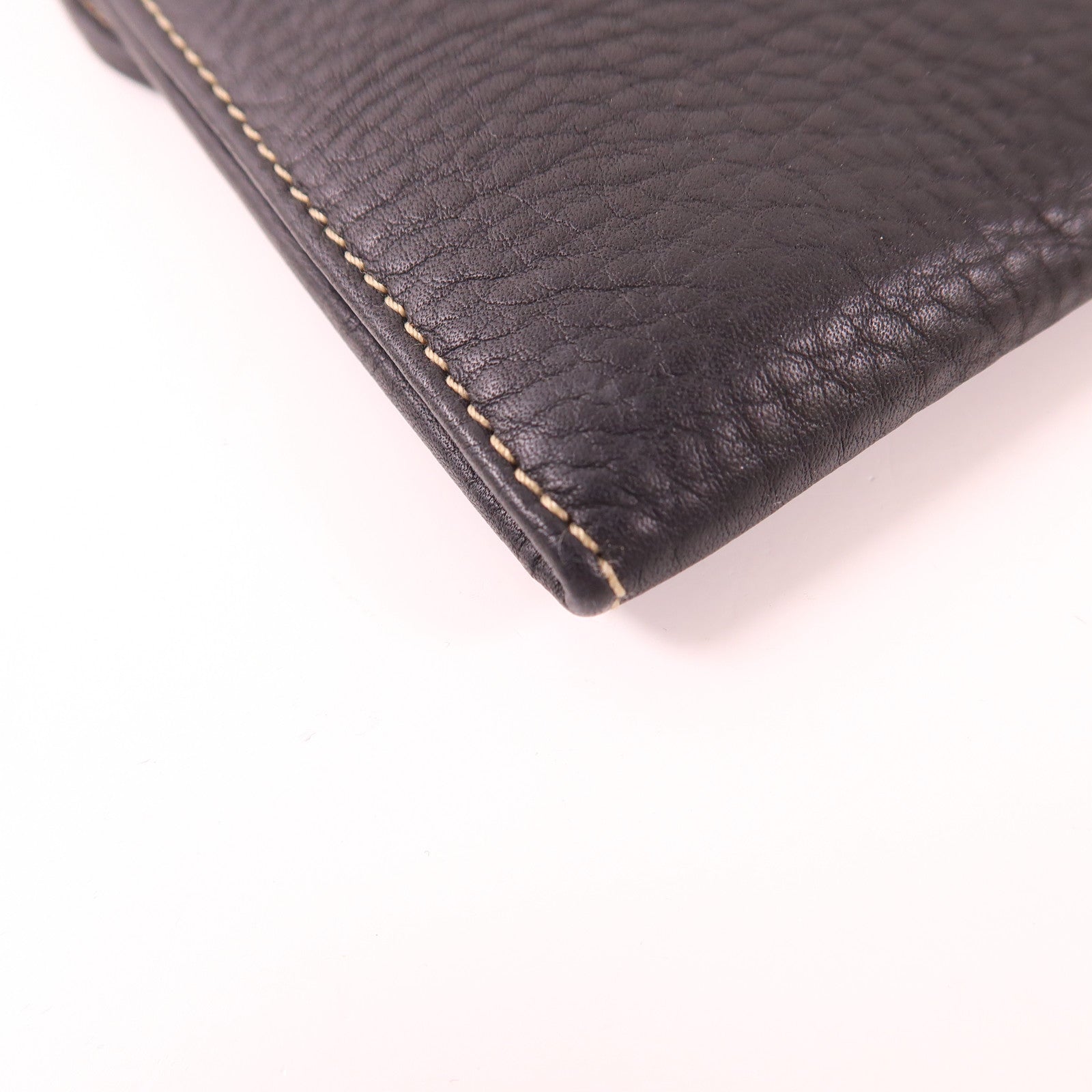 Dior 牛皮皮革Saddle Wallet金扣長錢包
