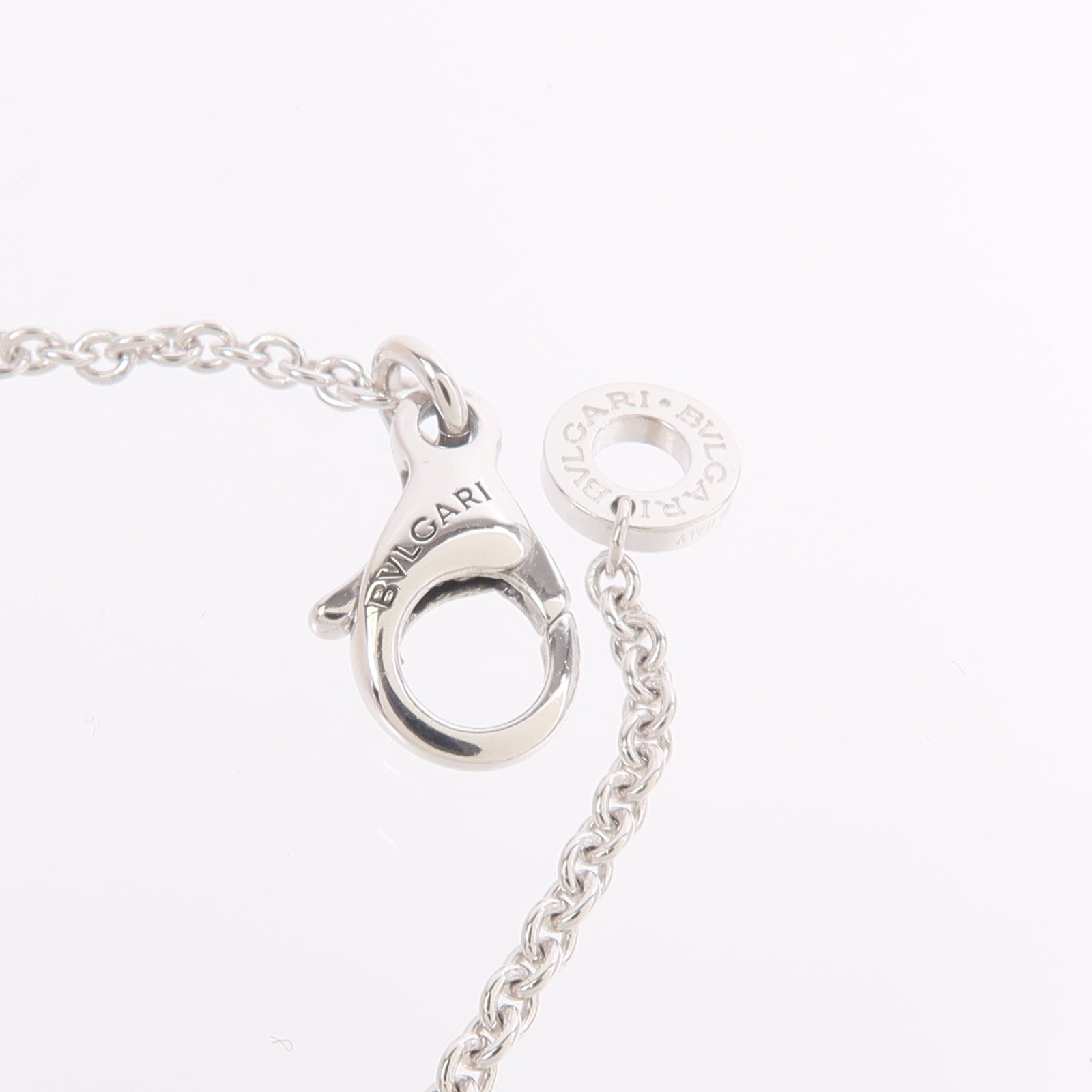 BVLGARI 18K白金B-zero1 Necklace鑽石項鍊