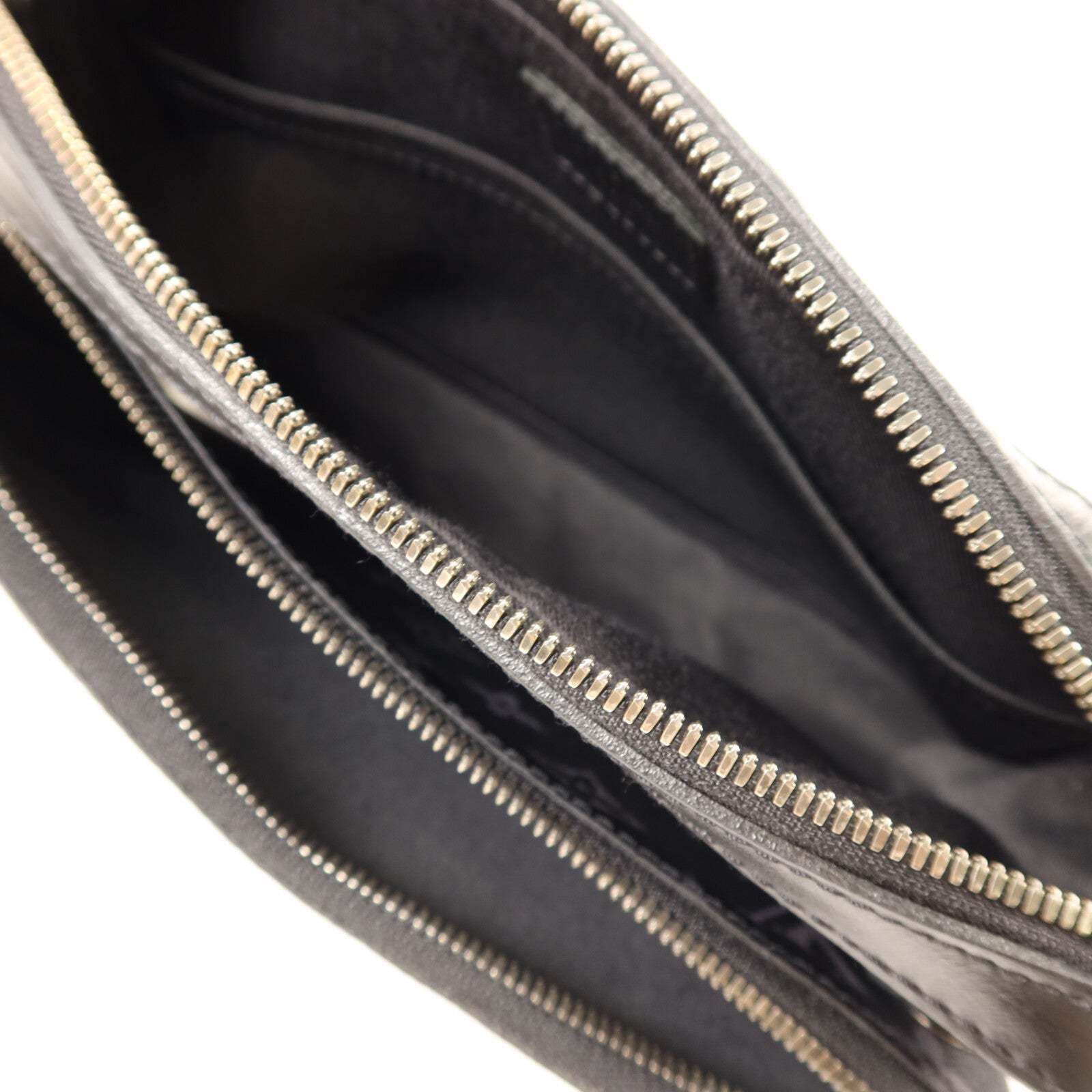 LOUIS VUITTON Monogram Eclipse Reverse Trio Messenger銀扣肩背袋灰色