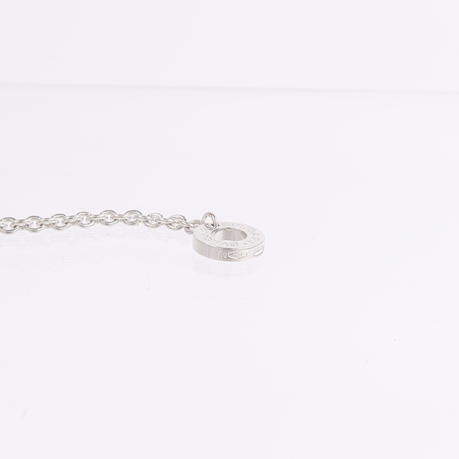 BVLGARI 18K白金B-zero1 Necklace鑽石項鍊