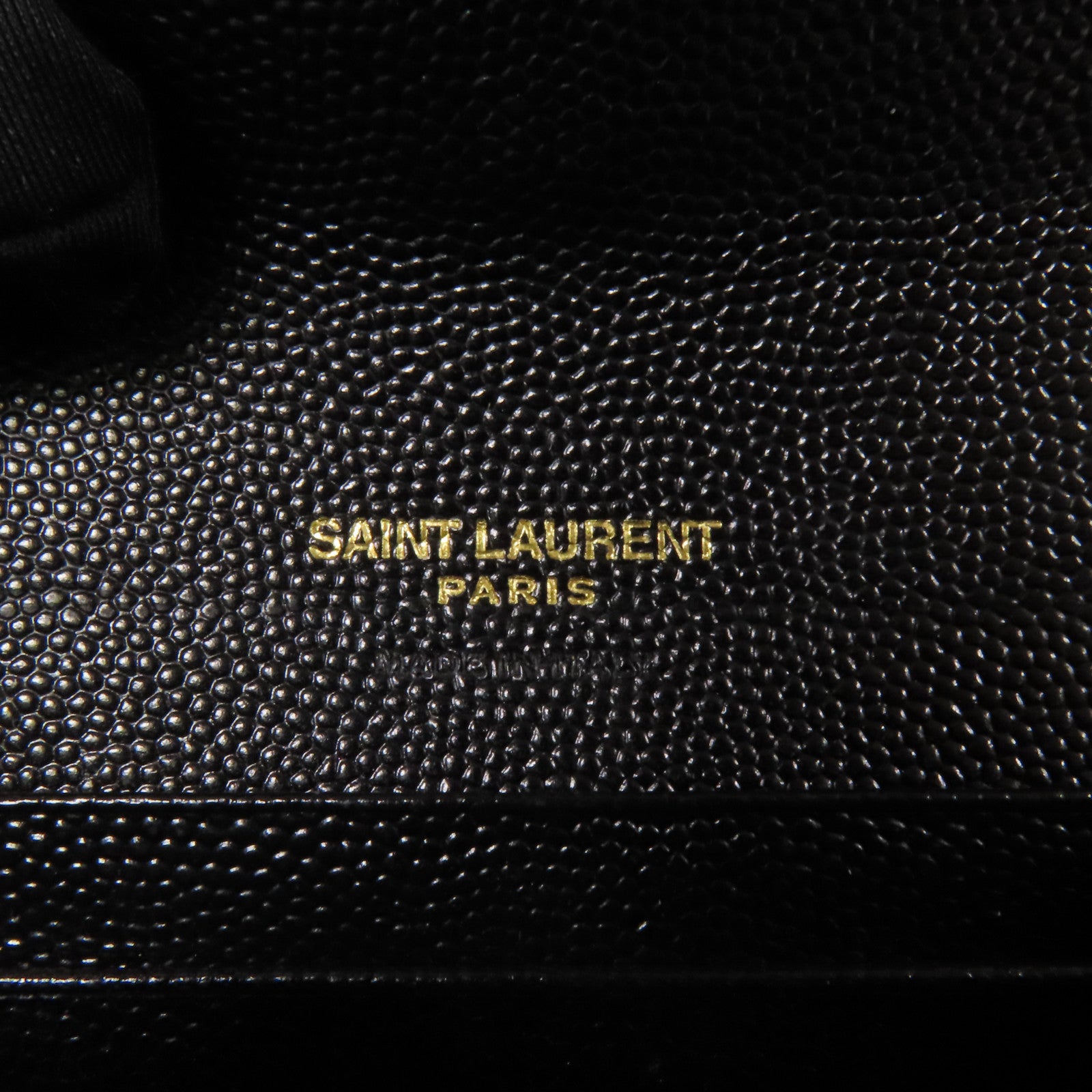 SAINT LAURENT 牛皮皮革Card Case金扣卡片套