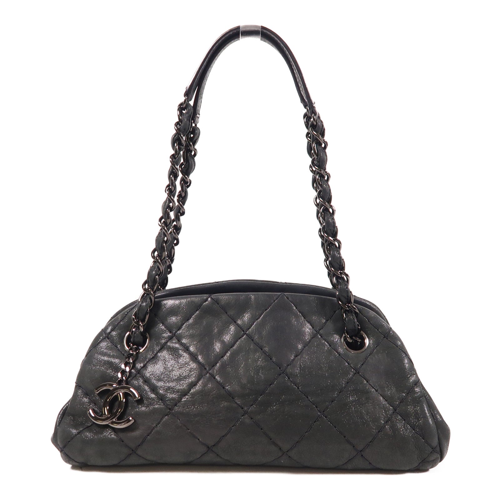 CHANEL 羊皮皮革Chain Shoulder鏈帶肩背袋