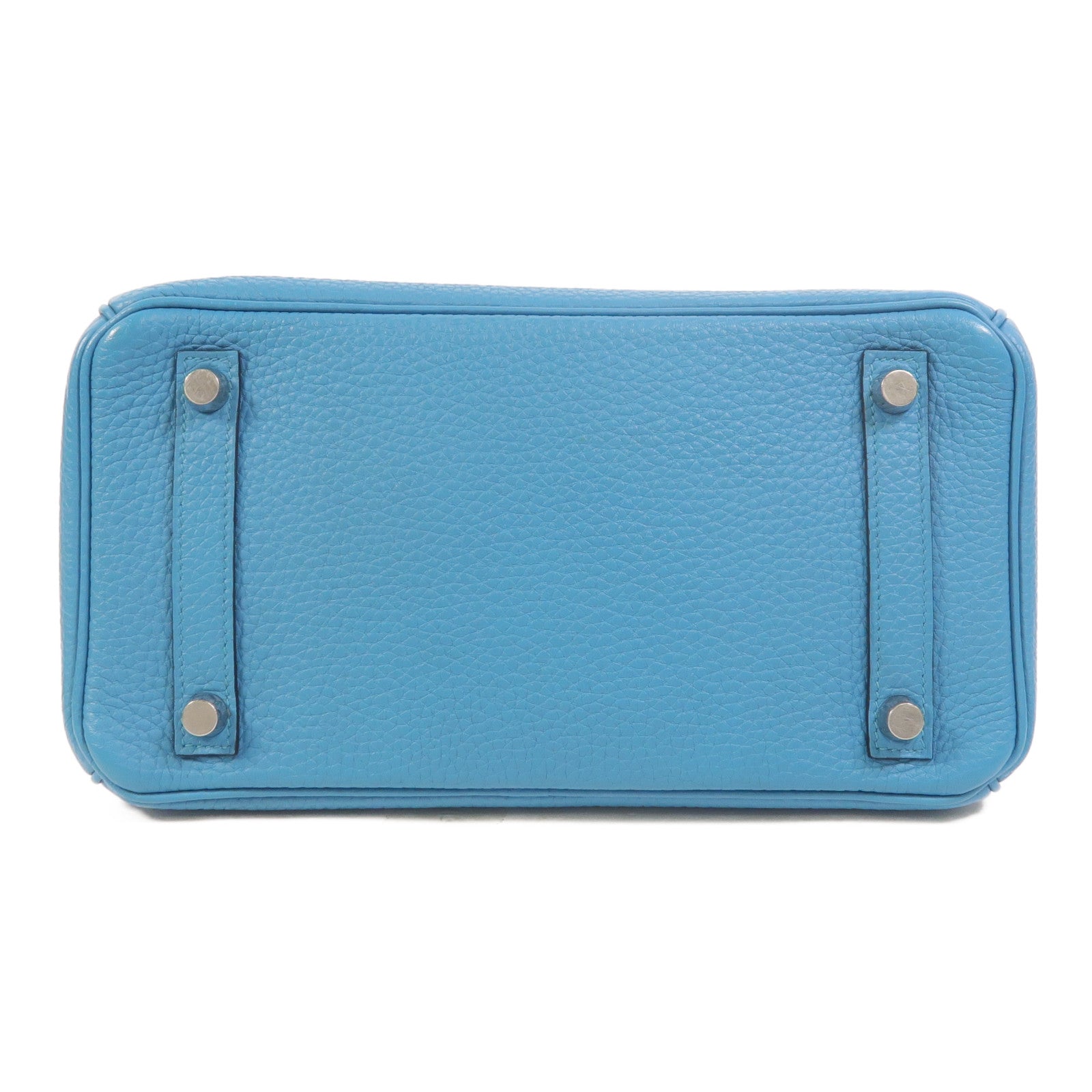 HERMES Togo皮革Birkin 25手挽袋Turquoise