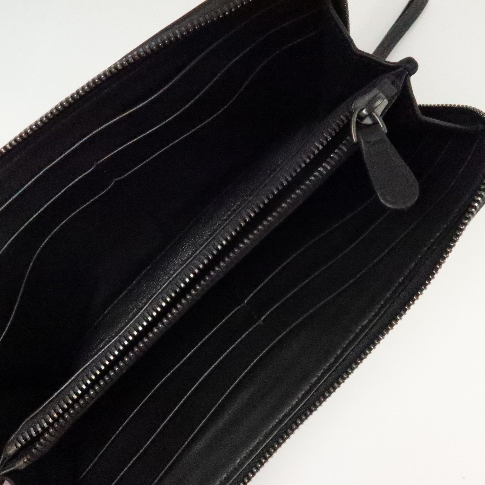 BOTTEGA VENETA 織紋皮革Long wallet長錢包