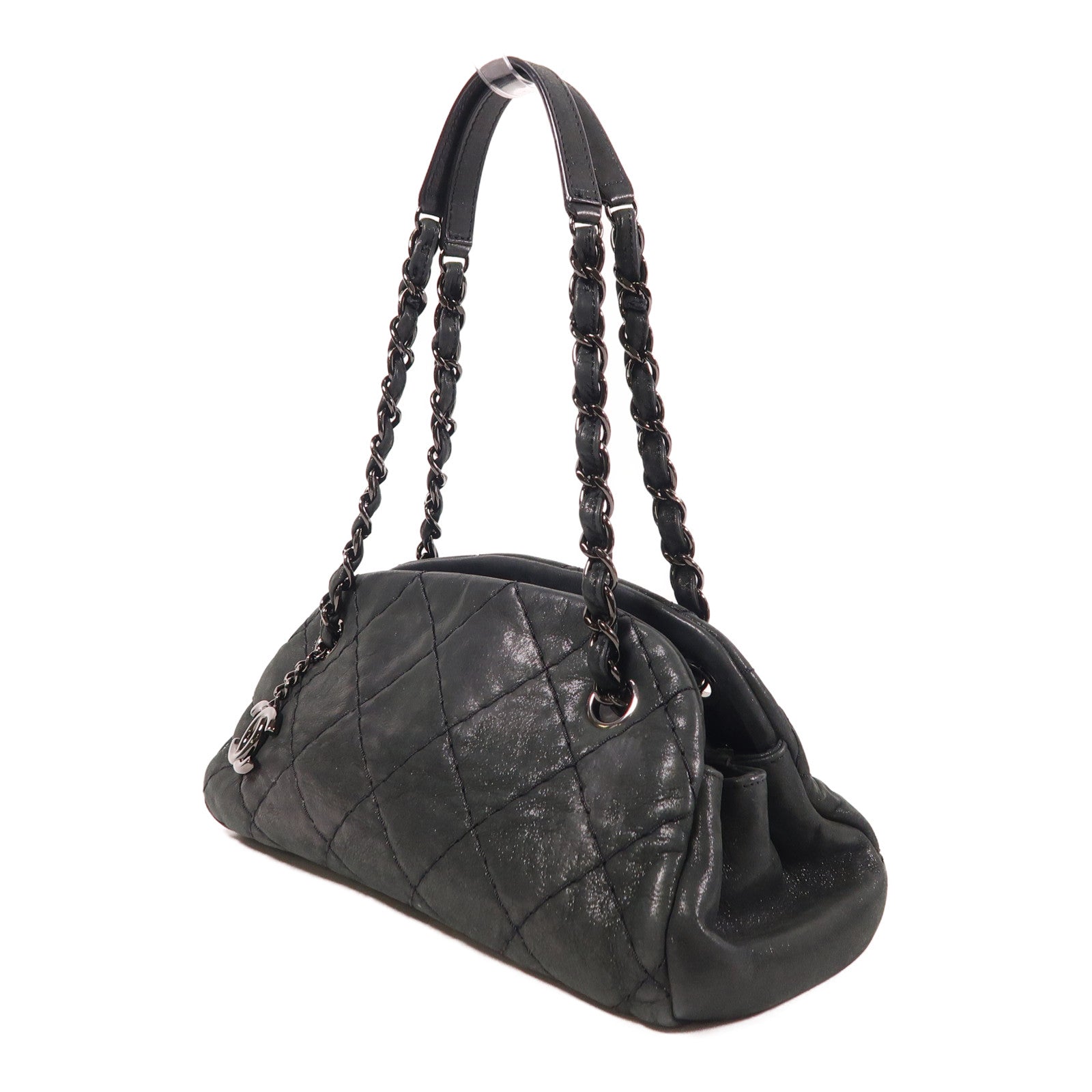 CHANEL 羊皮皮革Chain Shoulder鏈帶肩背袋