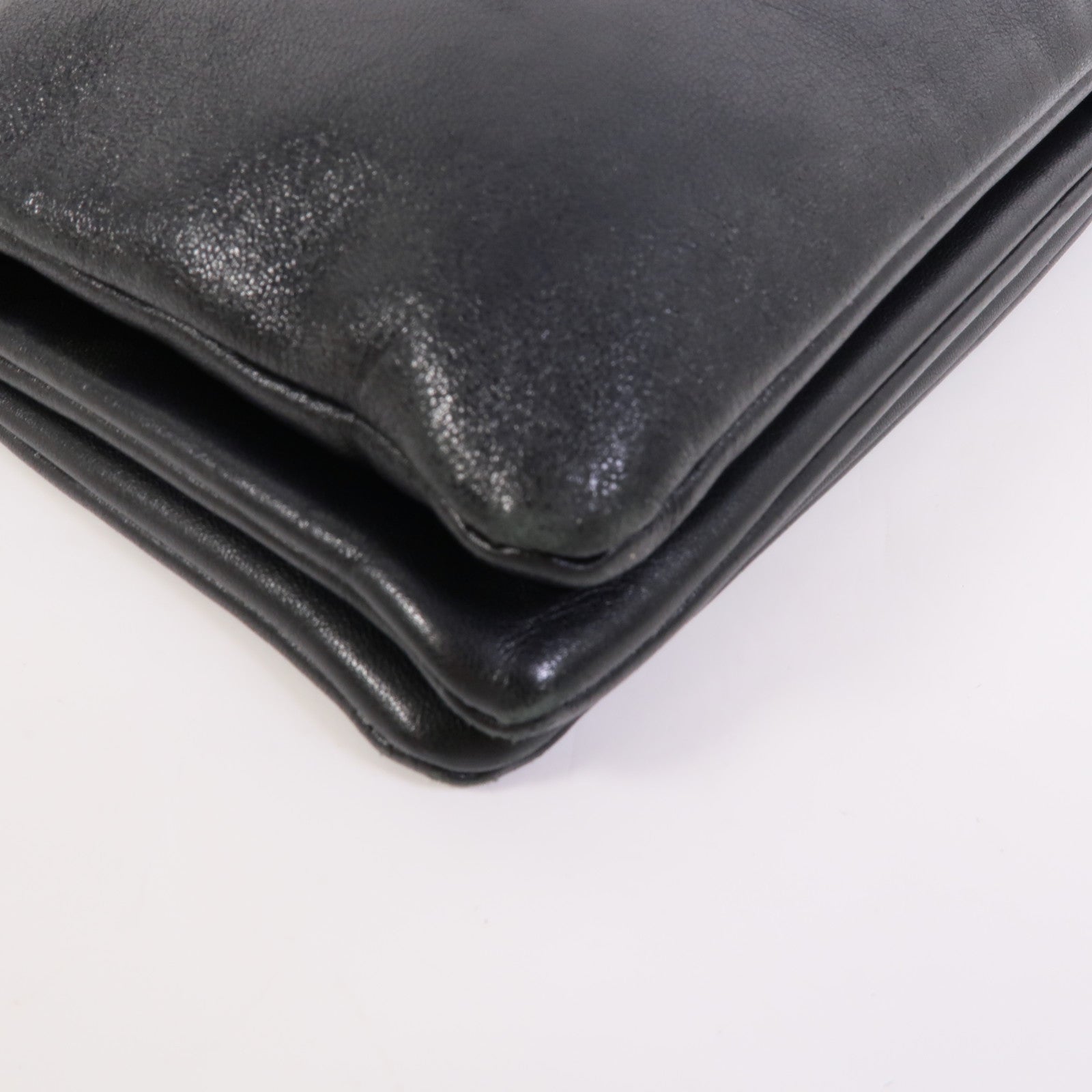 CELINE 牛皮皮革Trio肩背袋
