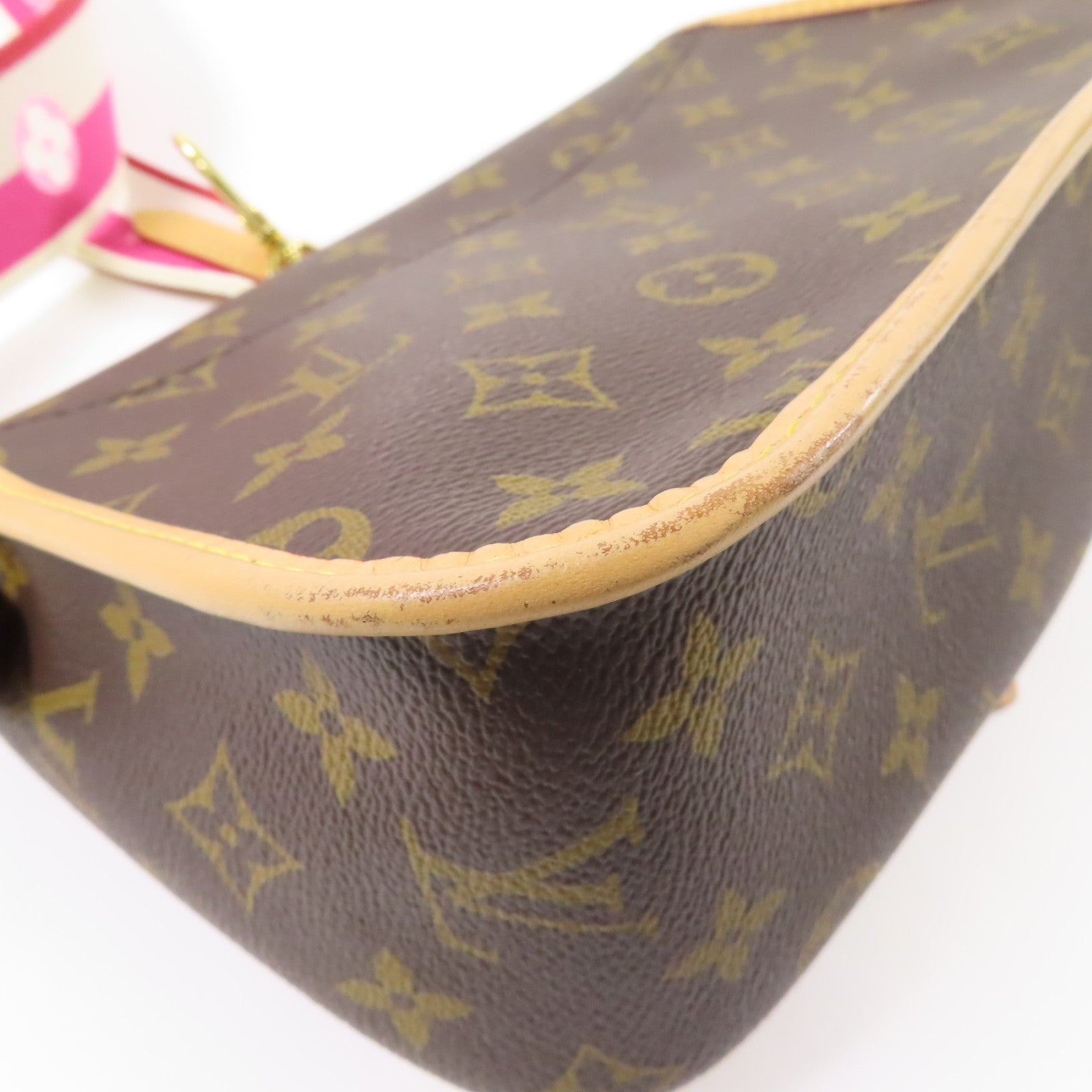 LOUIS VUITTON Monogram Diane金扣肩背袋