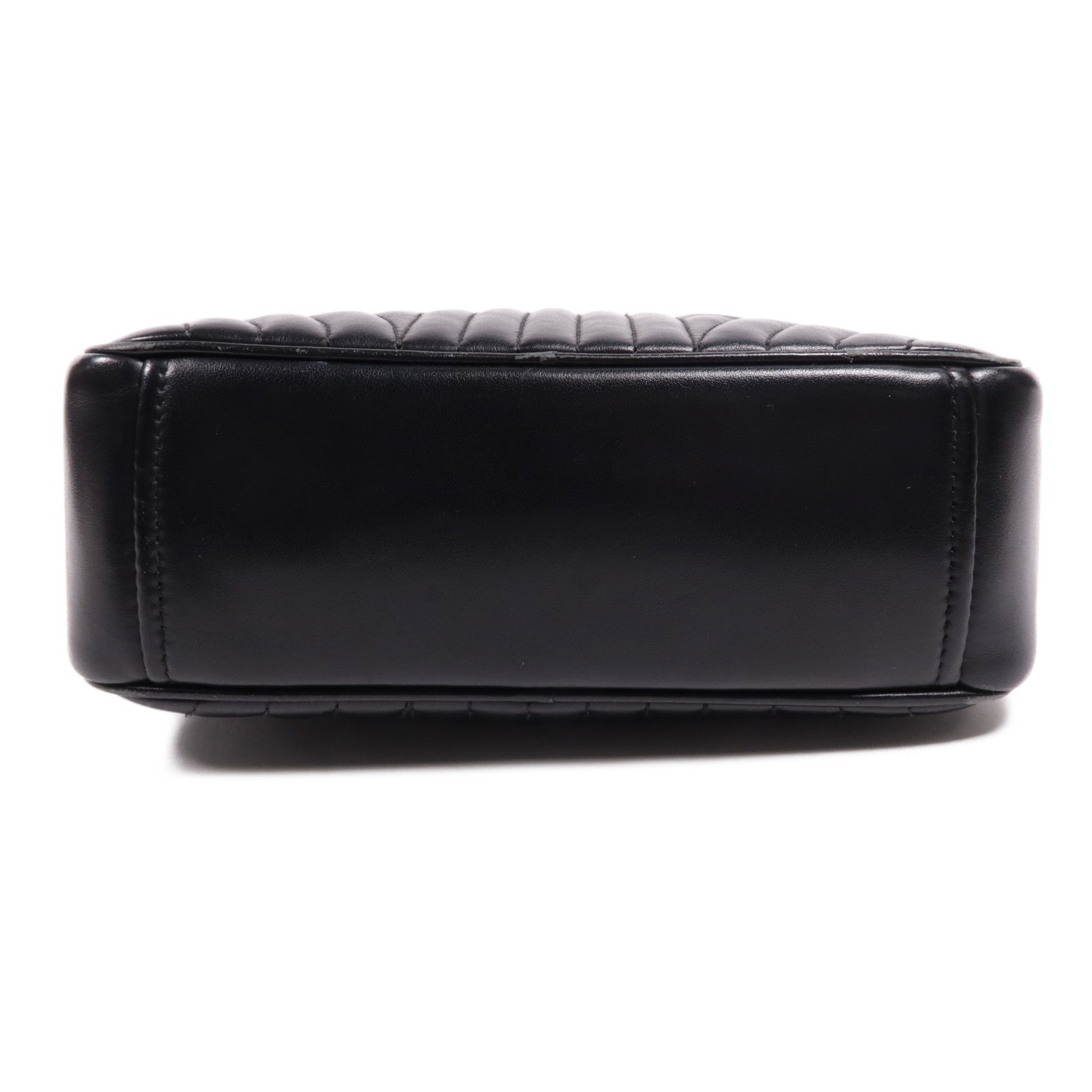 PRADA 牛皮皮革Shoulder Bag銀扣肩背袋