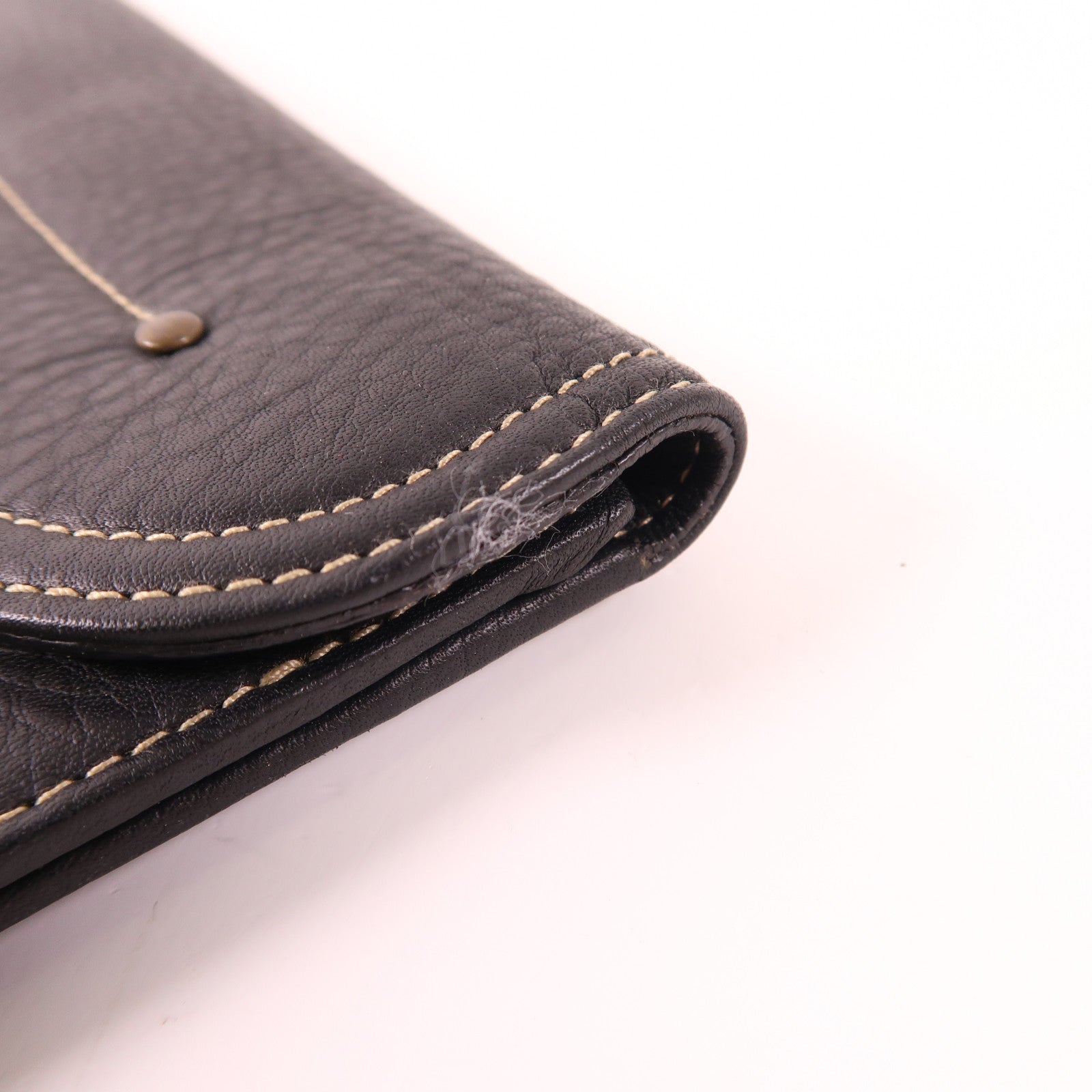 Dior 牛皮皮革Saddle Wallet金扣長錢包