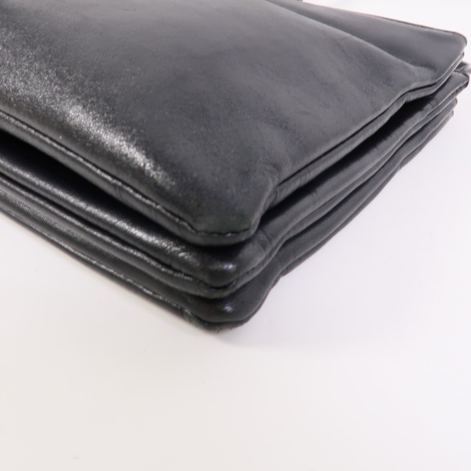 CELINE 牛皮皮革Trio肩背袋