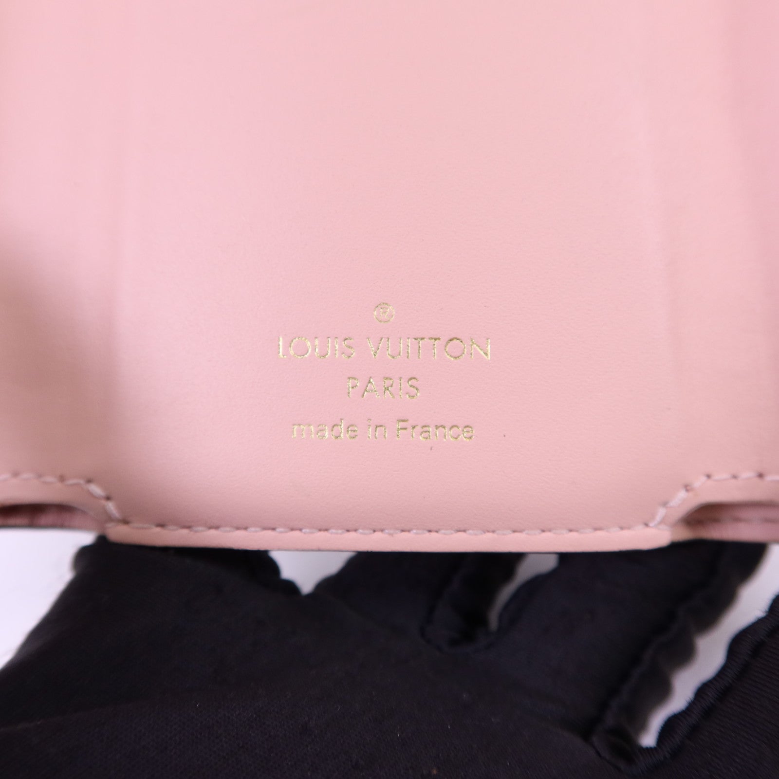 LOUIS VUITTON Monogram Celeste Trifold Wallet金扣錢包