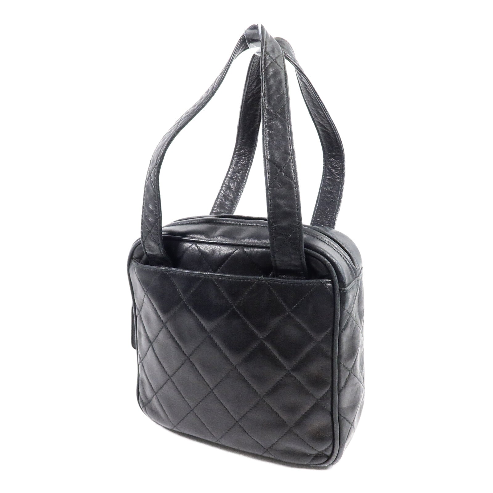 CHANEL 羊皮皮革Vintage Handbag手挽袋