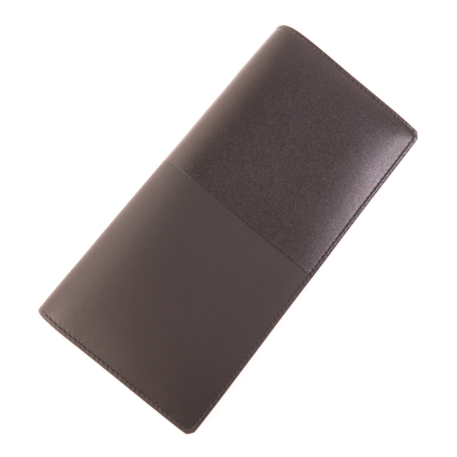 HERMES Sombrero皮革/Tadelakt皮革Manhattan Long Wallet長錢包Noir