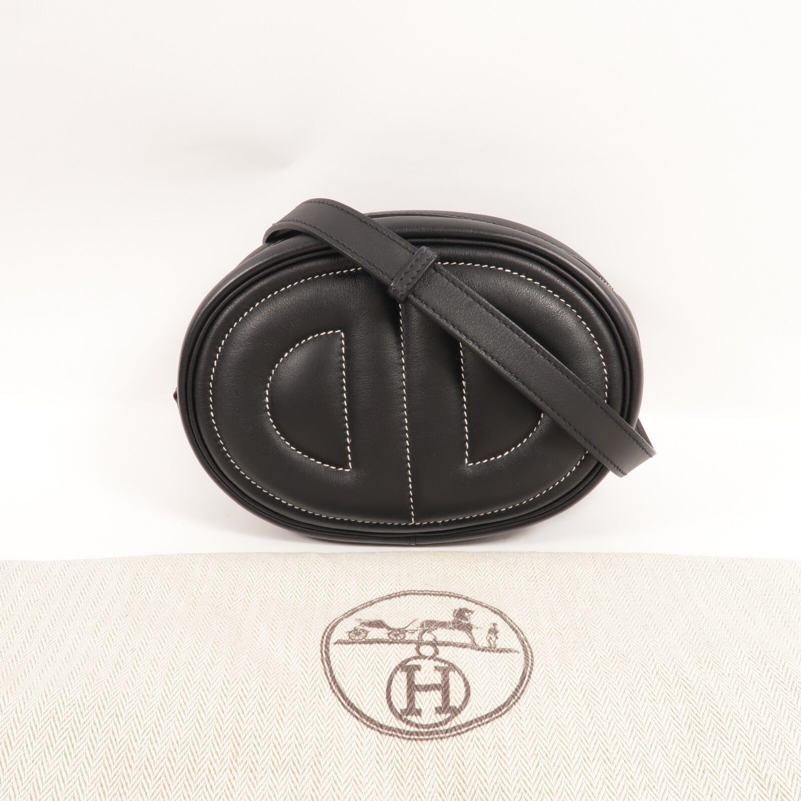 HERMES Swift皮革In The Loop Belt Bag肩背袋