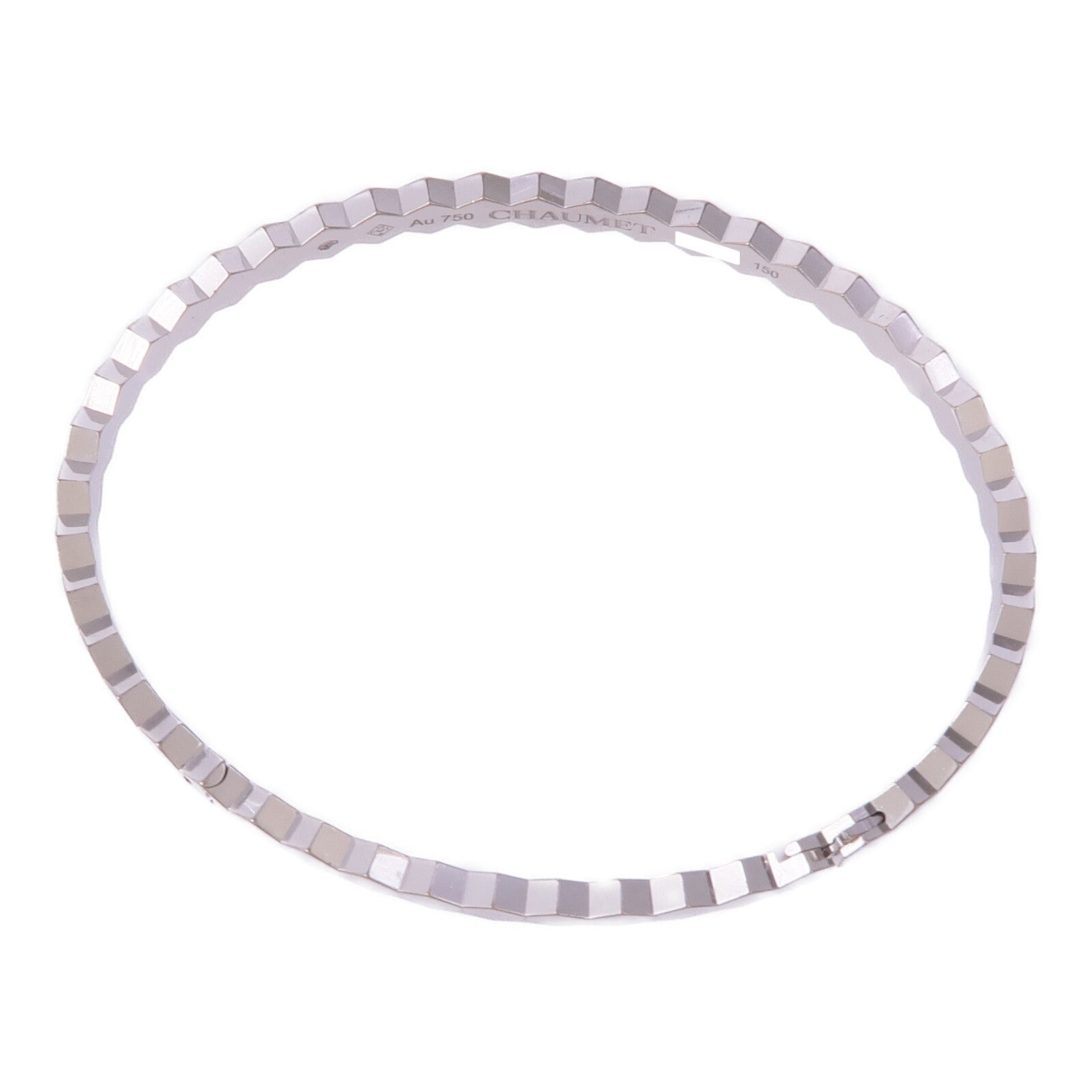 Chaumet 18K白金Bee De Chaumet手鐲