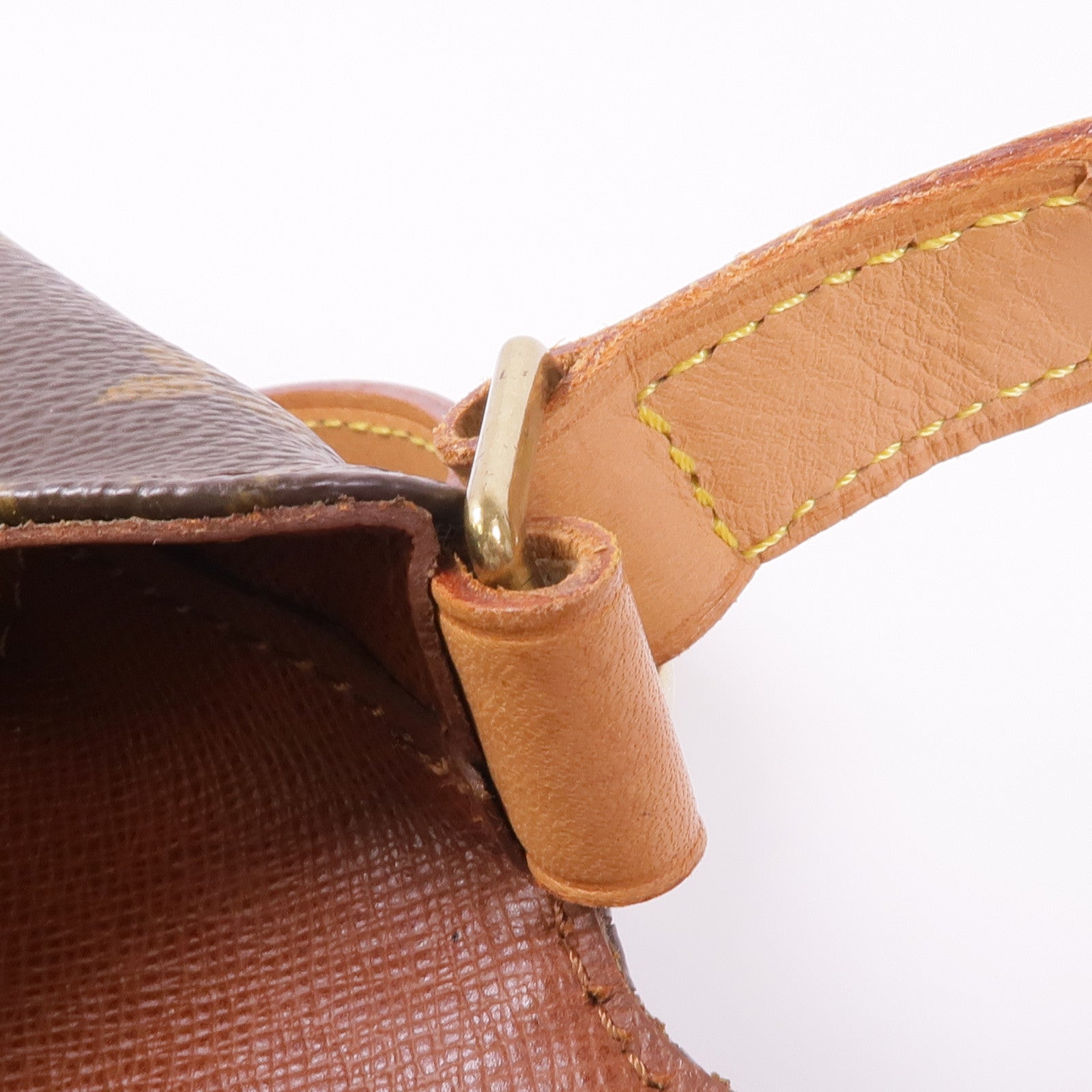 LOUIS VUITTON Monogram Musette Salsa金扣肩背袋棕色