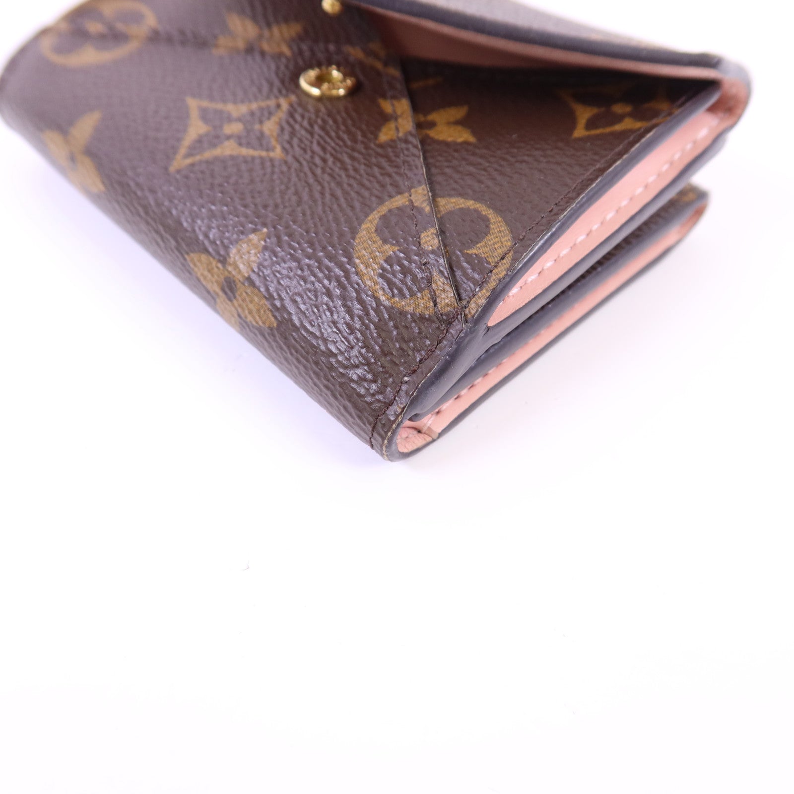 LOUIS VUITTON Monogram Celeste Trifold Wallet金扣錢包