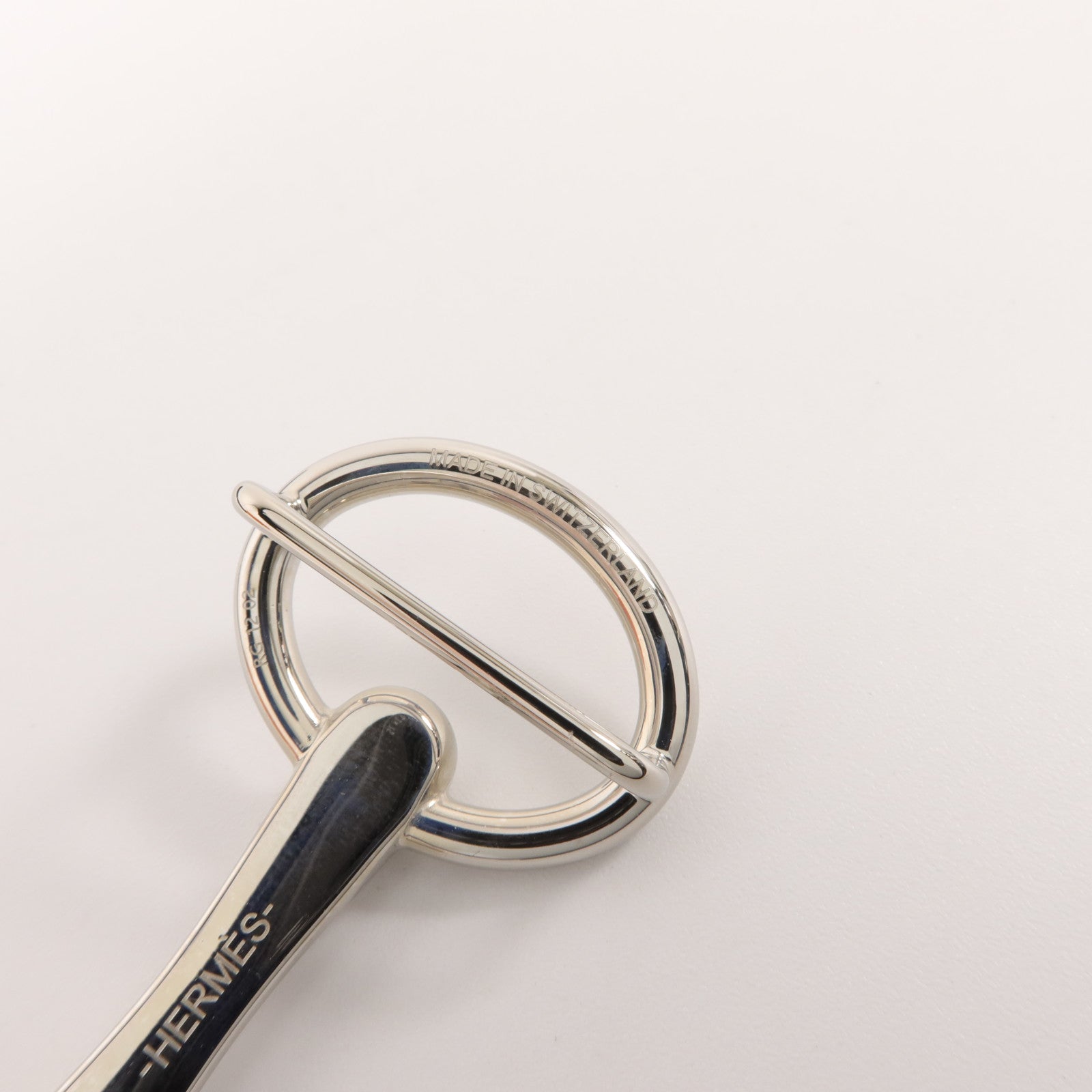 HERMES Epsom皮革/Swift皮革Horsebit Reversible Belt皮帶Noir/Etoupe