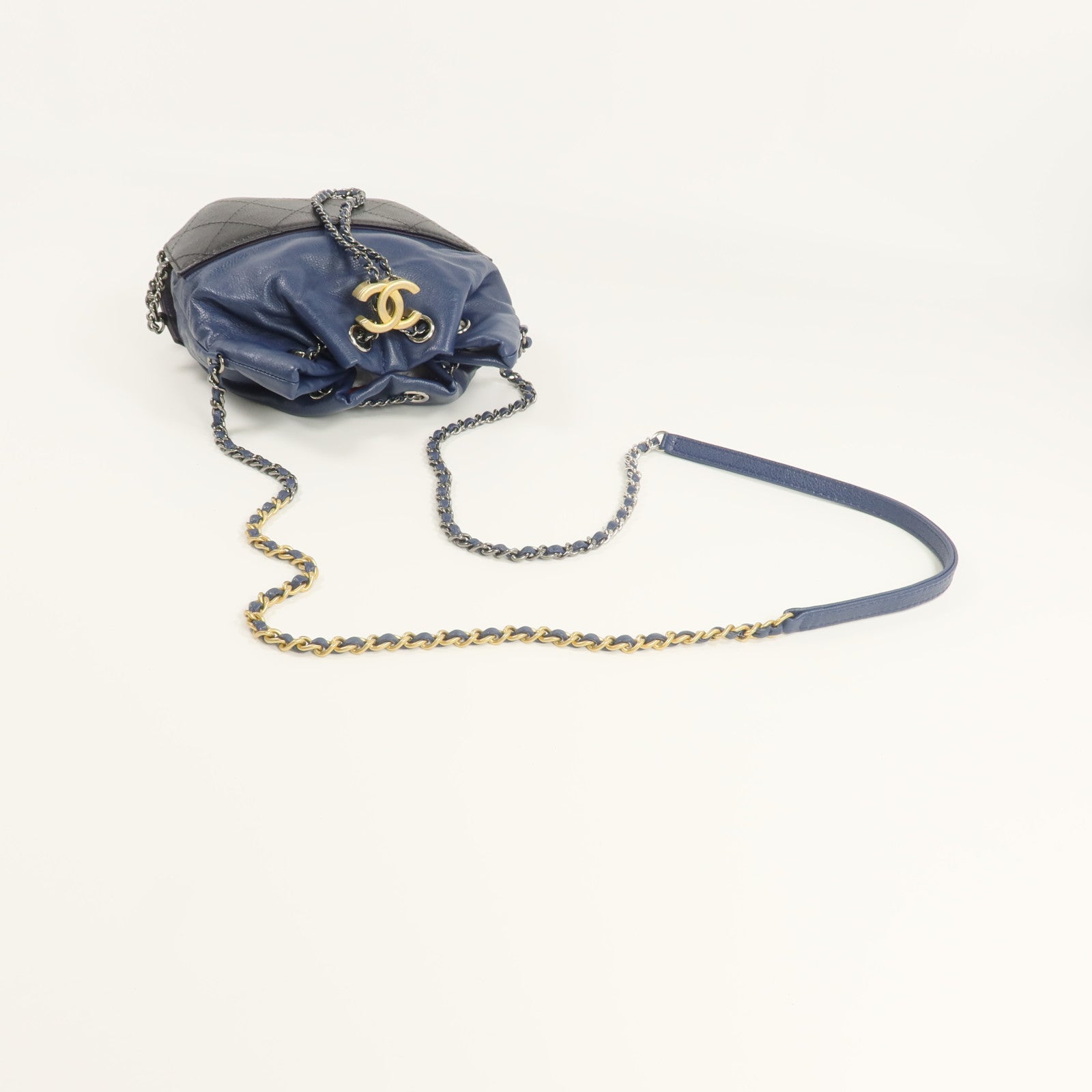 CHANEL 牛皮皮革Chain Shoulder鏈帶肩背袋