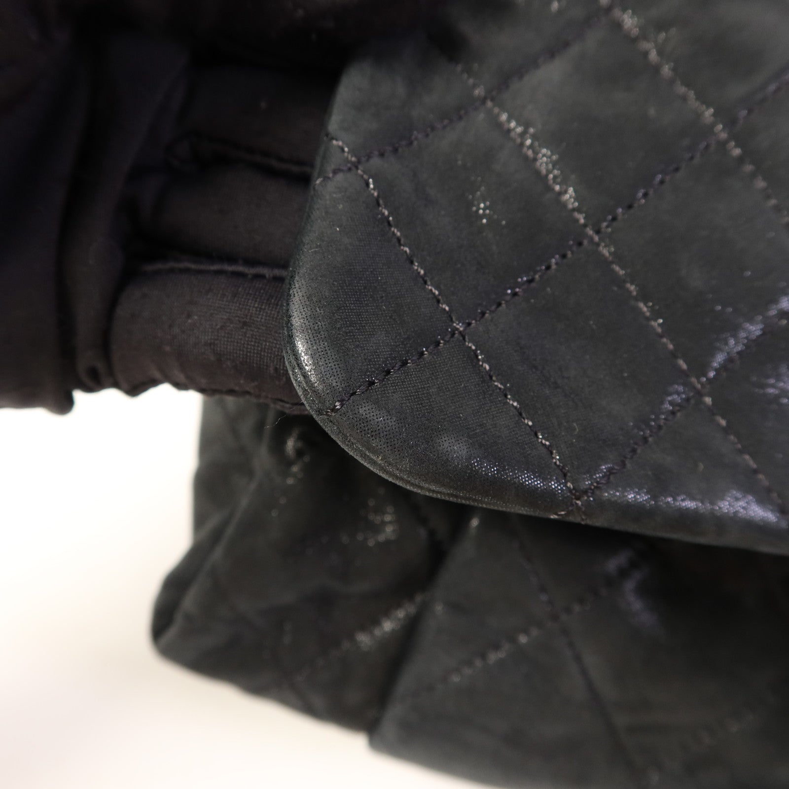 CHANEL 牛皮皮革Chain Shoulder Bag金扣鏈帶肩背袋