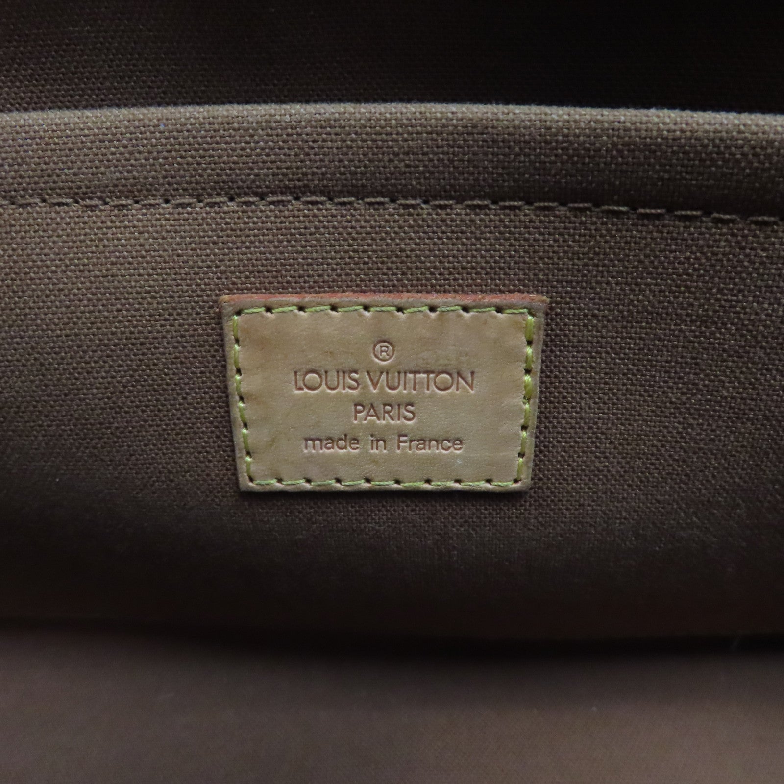 LOUIS VUITTON Monogram Popincourt金扣手挽袋啡色