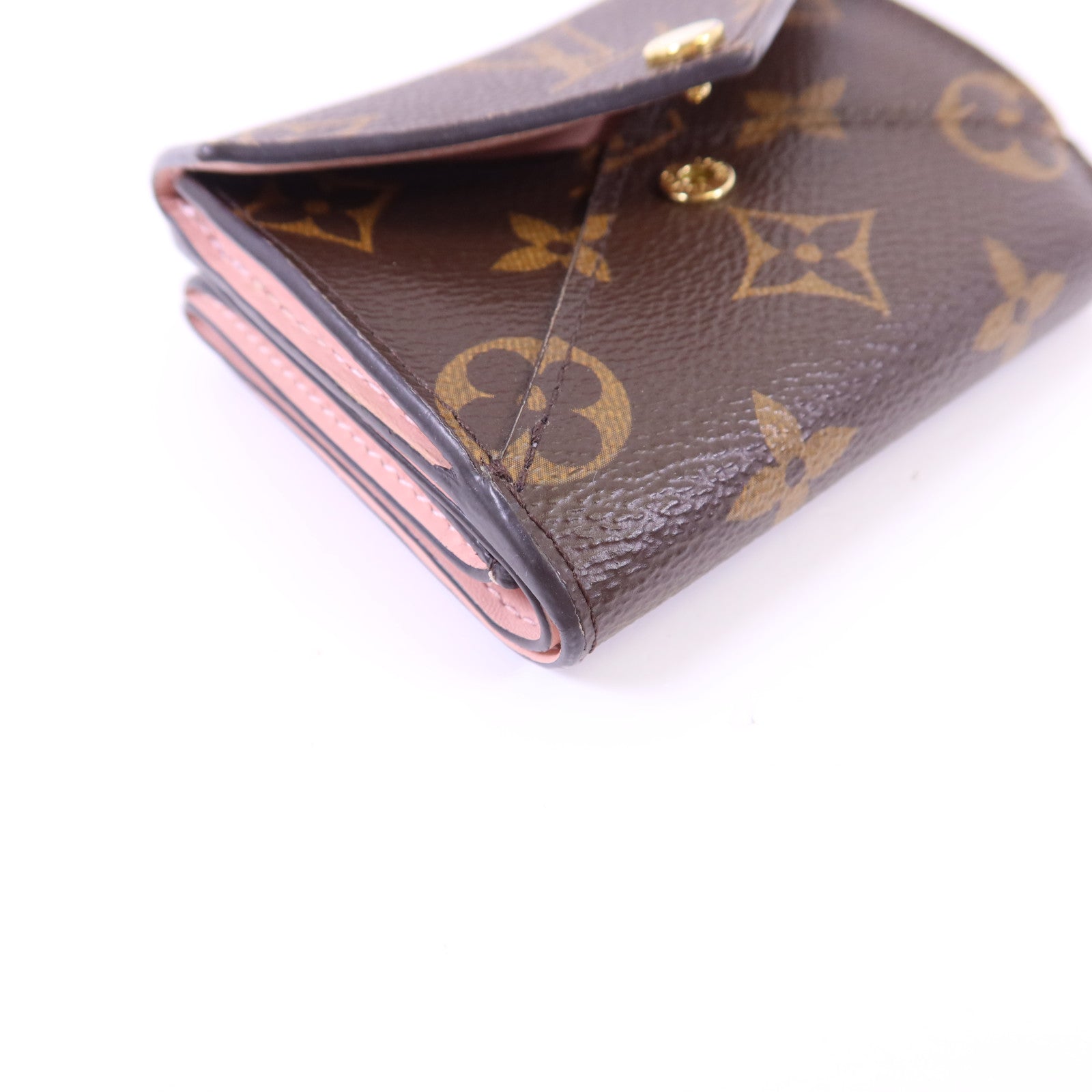 LOUIS VUITTON Monogram Celeste Trifold Wallet金扣錢包