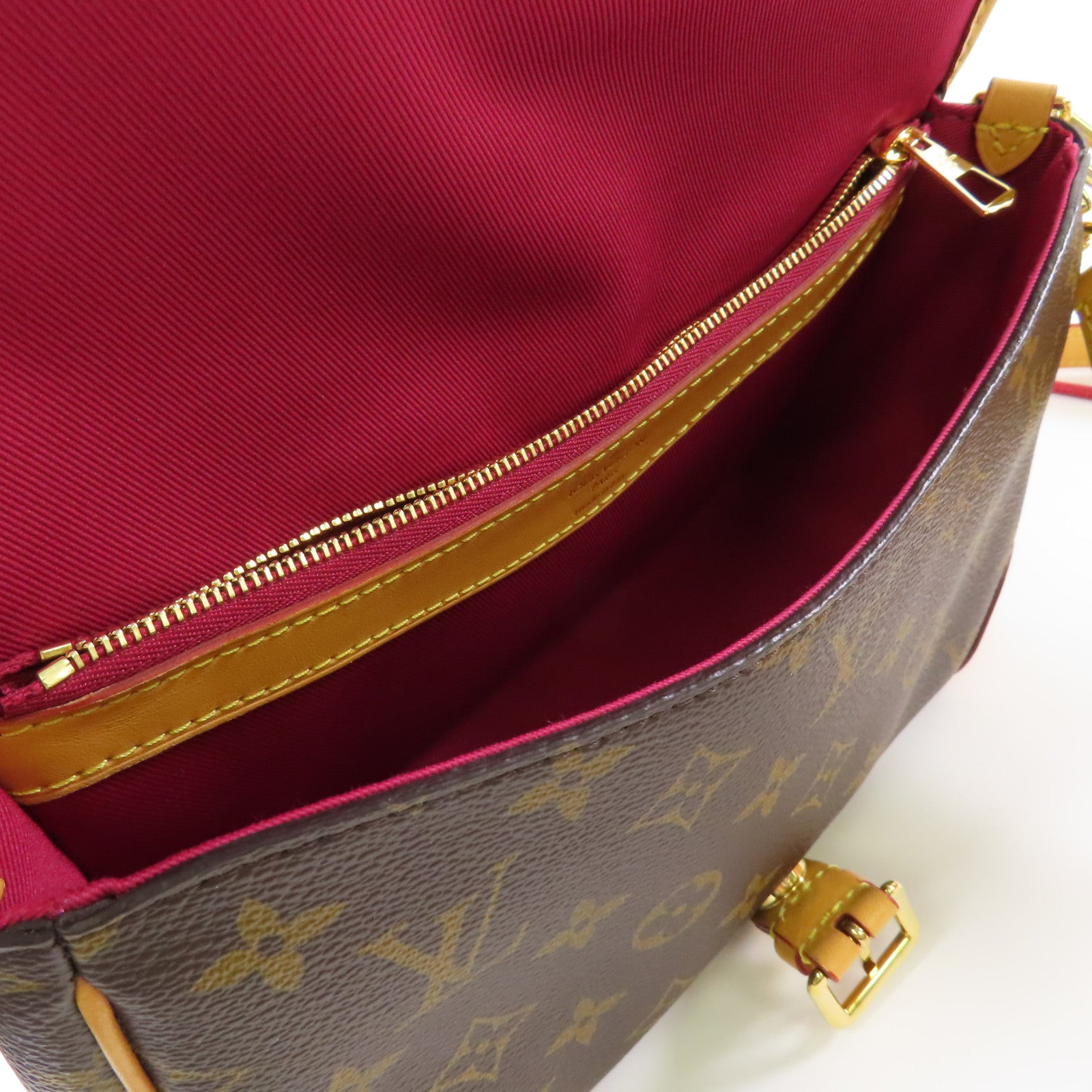 LOUIS VUITTON Monogram Diane金扣肩背袋