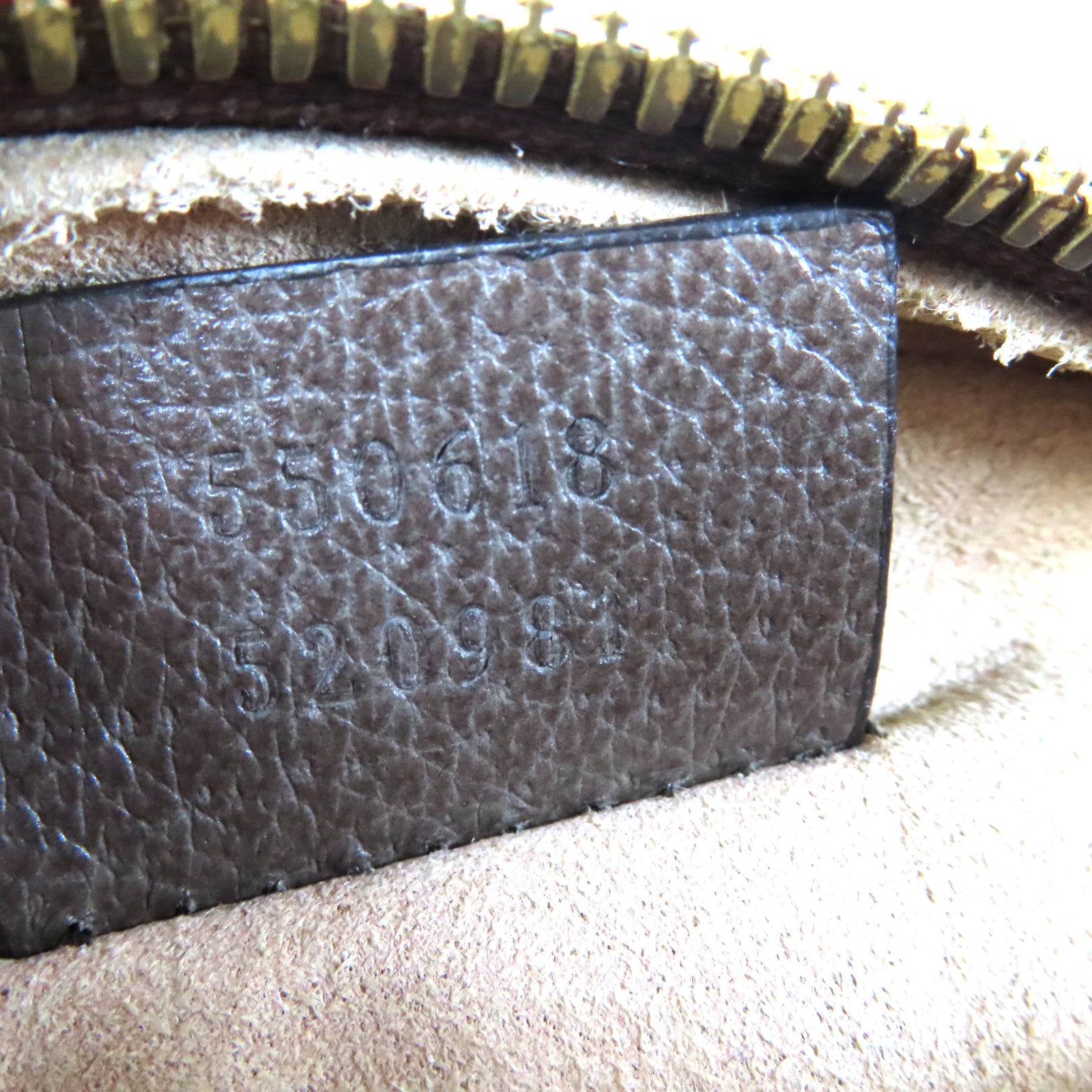 GUCCI 塗層帆布Ophidia GG Mini Round Shoulder Bag金扣鏈帶肩背袋啡色