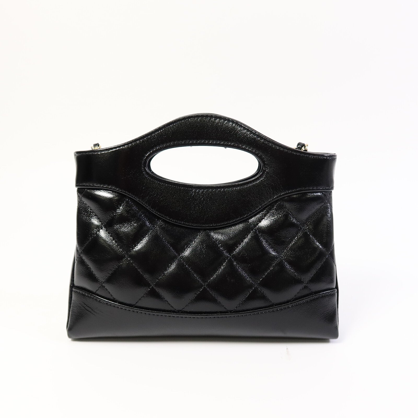 CHANEL 牛皮皮革Chanel 31 Nano鏈帶肩背袋