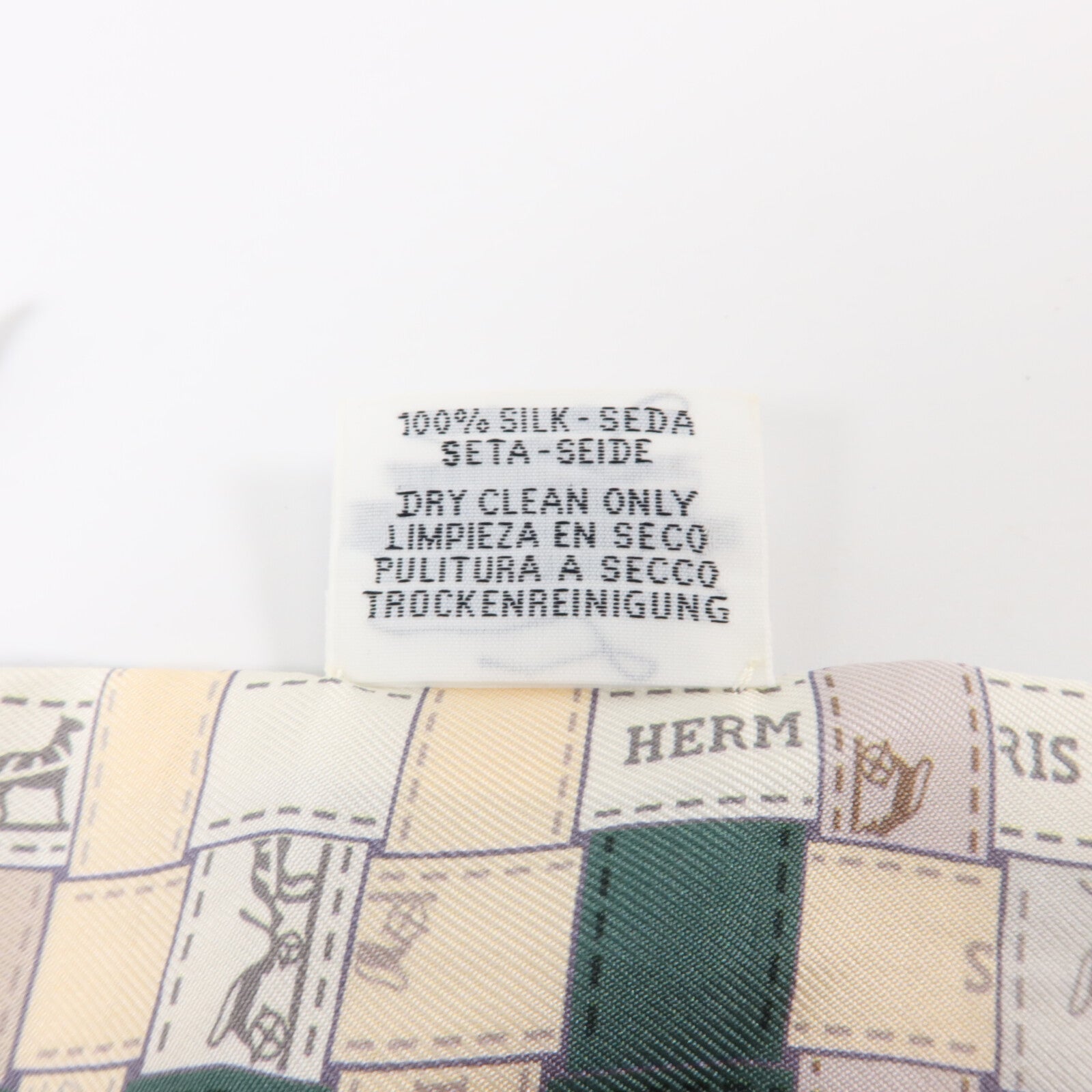 HERMES 絲質Twilly絲巾