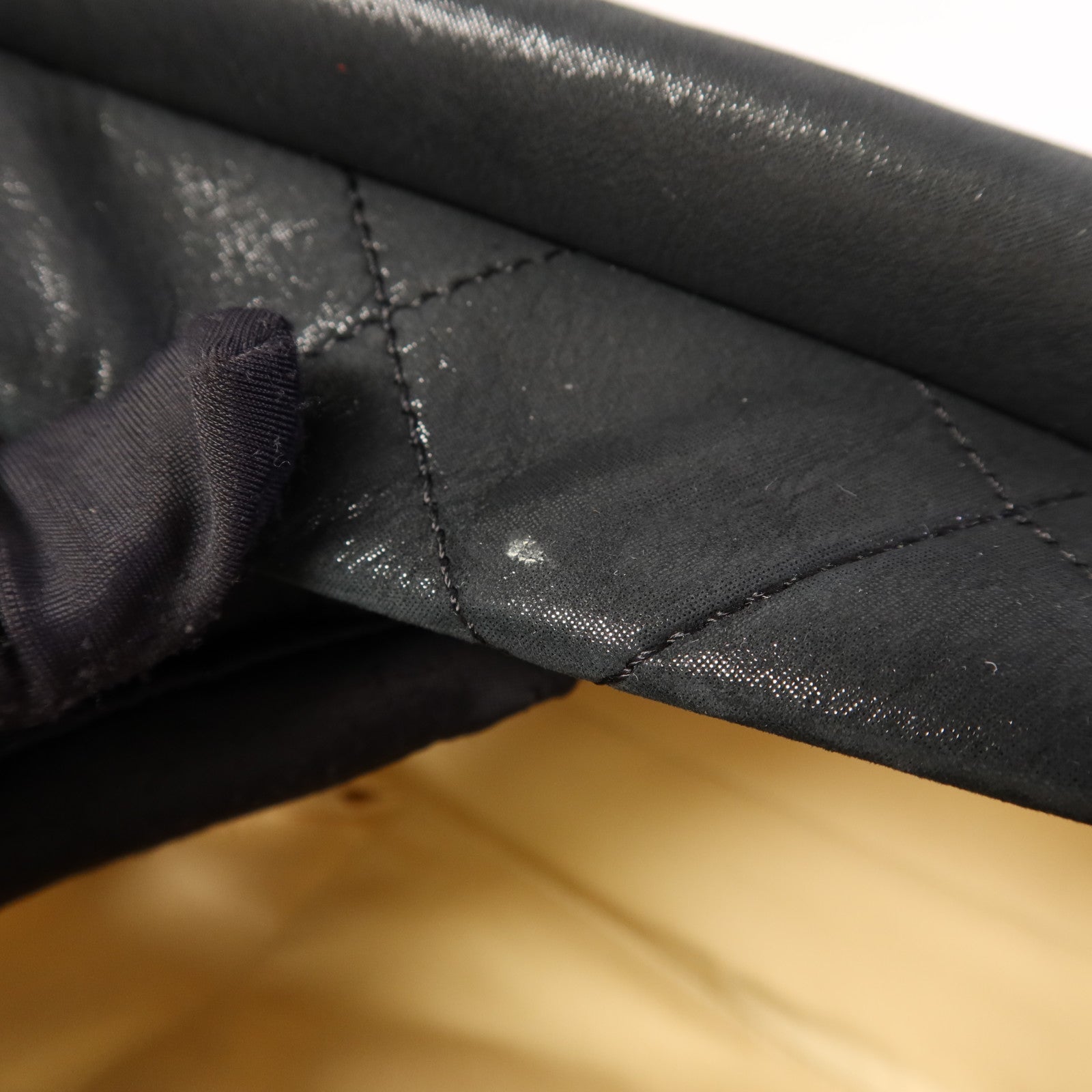 CHANEL 牛皮皮革Chain Shoulder Bag金扣鏈帶肩背袋